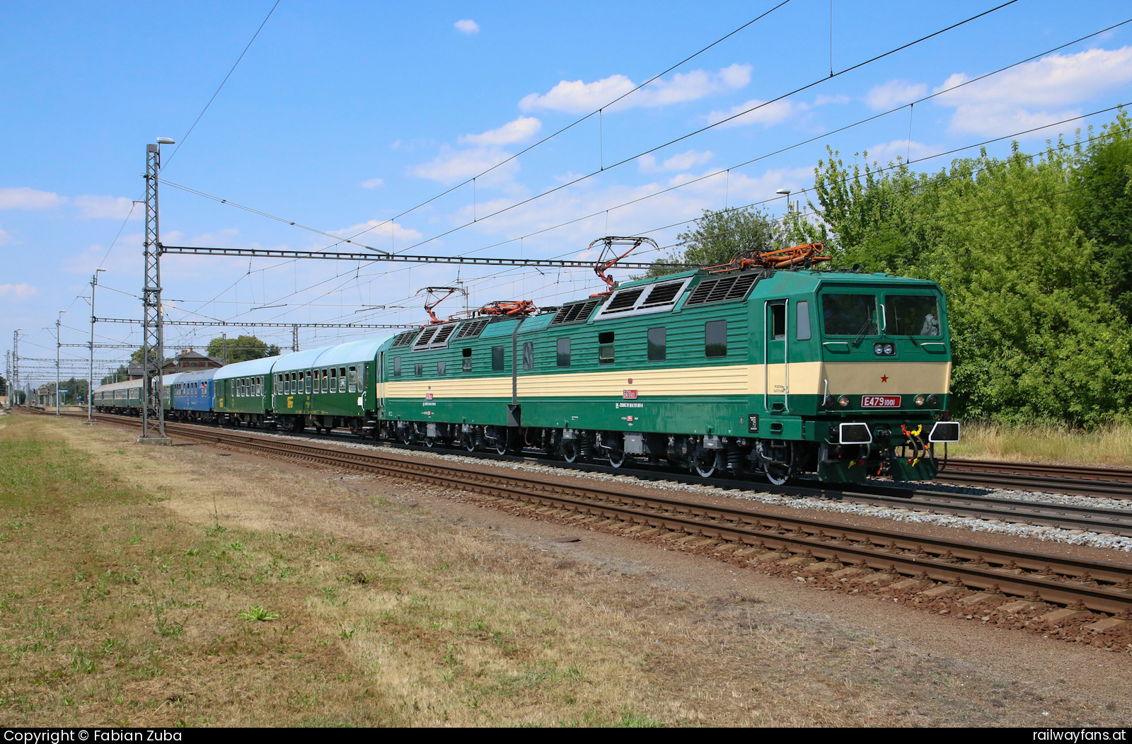 ZSSK E479.1001+E479.1002 in Prackenbach Grygov Railwayfans