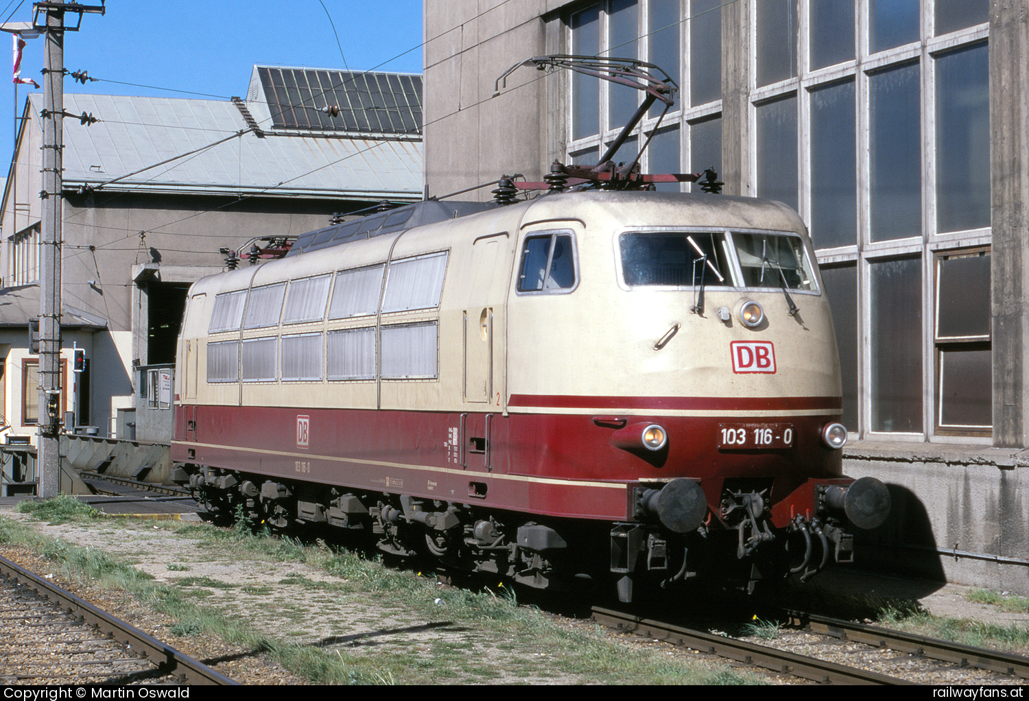 DB Fernverkehr AG 103 116 in Rustensteg Westbahn | Wien Westbahnhof - St. Pölten (alt) Railwayfans