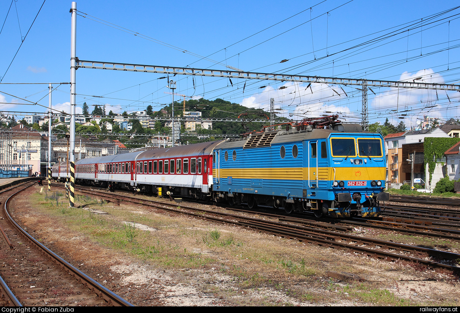 ZSSK 362.020 - Bratislava hl.st.  Bratislava hl.st. - Banska Bystrica Railwayfans