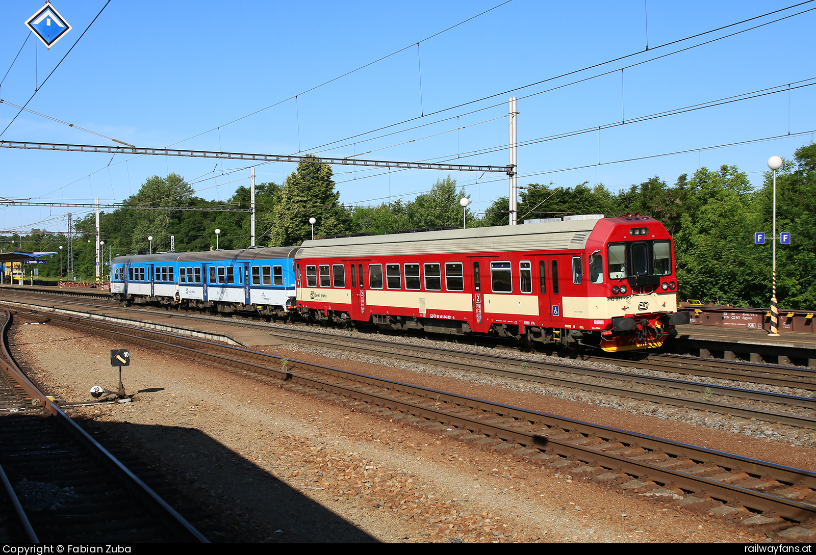 České dráhy 843.031 - Lipnik nad Becvou  Valasske Mezirici - Olomouc hl.n. Railwayfans