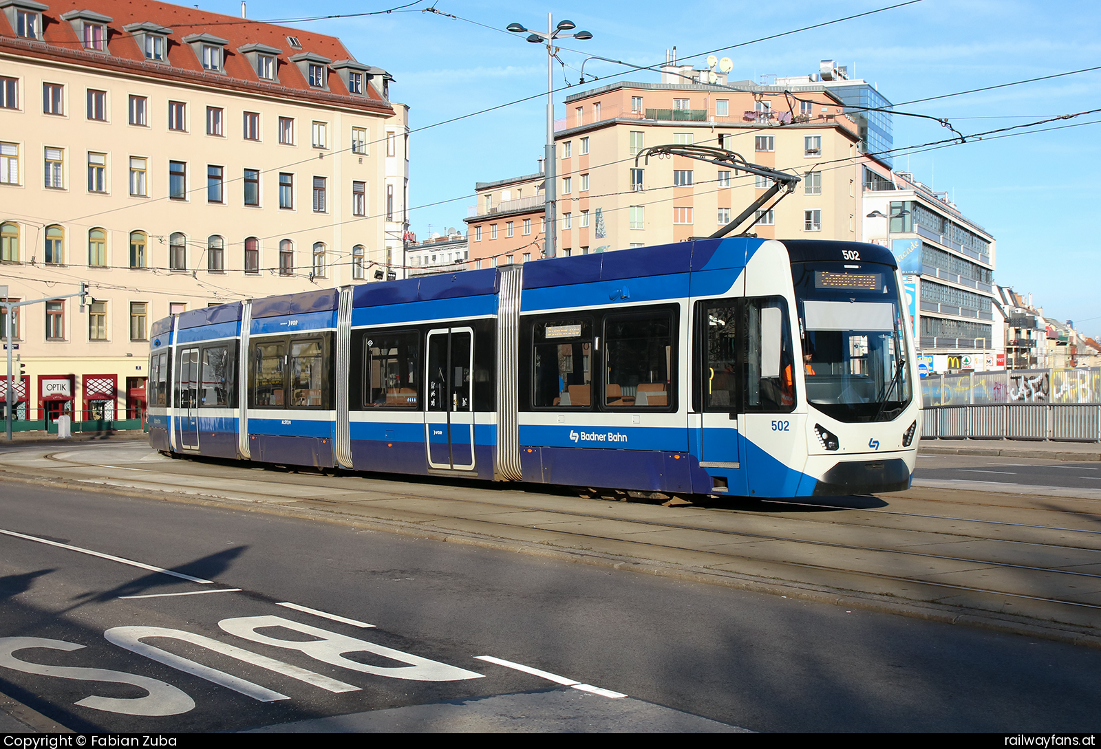 WLB 502 WLB Wien Schedifkaplatz - Baden Josefsplatz Railwayfans