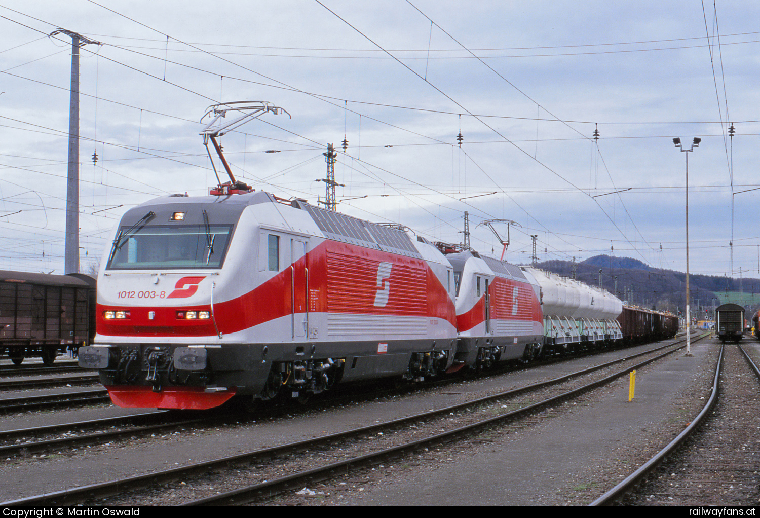 ÖBB 1012 003 in Salzburg Gnigl Tauernbahn | Schwarzbach St. Veit - Villach Hbf Railwayfans