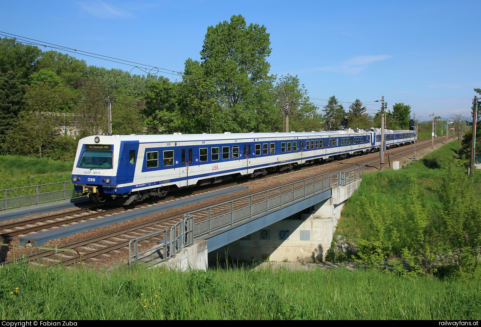 ÖBB 6020 301 in Bisamberg Nordwestbahn | Wien Floridsdorf  - Znojmo  Railwayfans