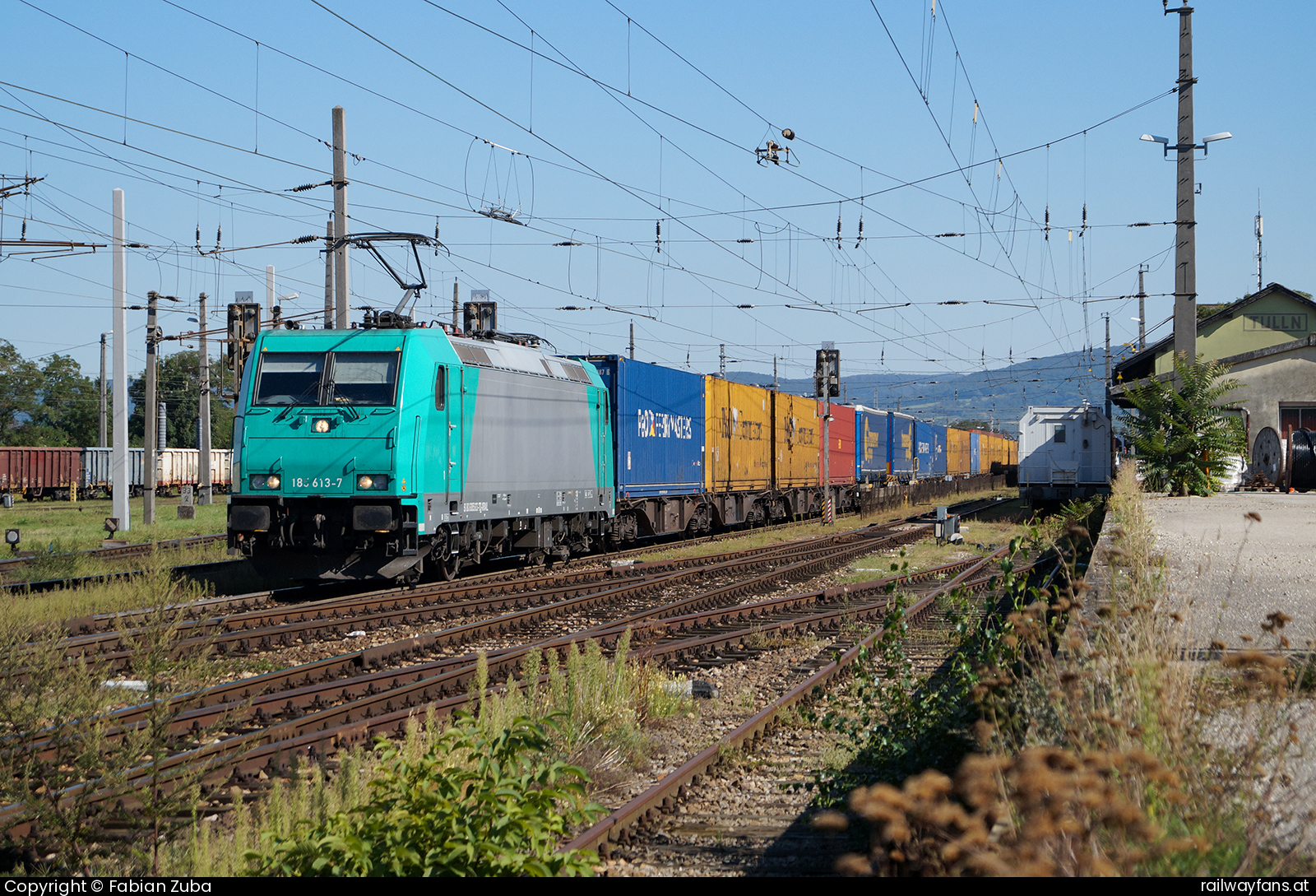 Crossrail 185 613 in Tulln Tullnerfelderbahn | Tulln - St.Pölten Railwayfans