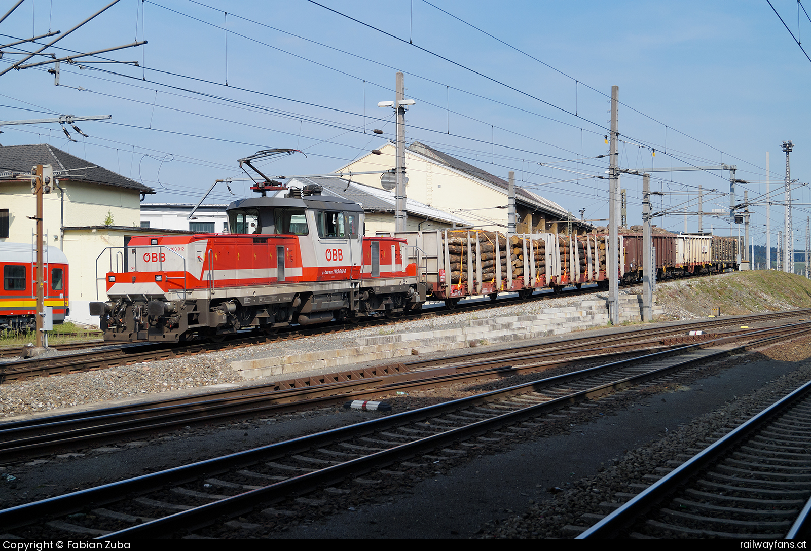 ÖBB 1163 012 in Salzburg Gnigl Giselabahn | Salzburg Hbf - Wörgl Hbf Railwayfans