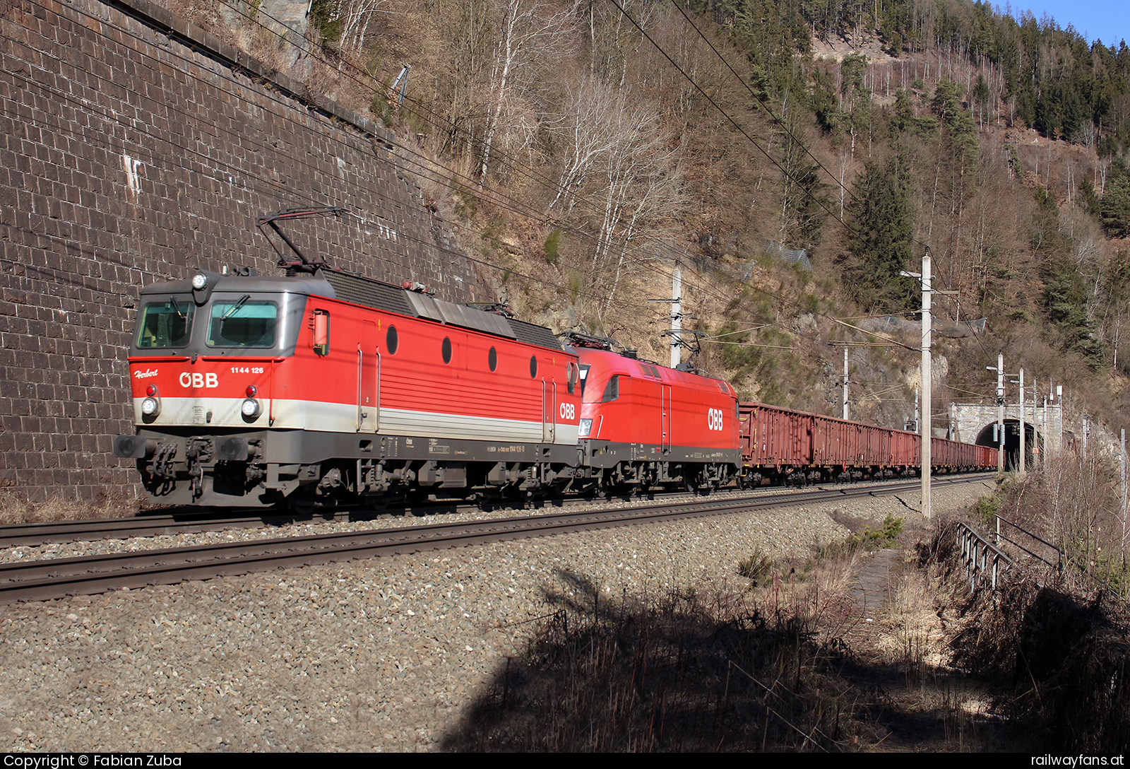 ÖBB 1144 126 in St. Michael Leoben Hbf - Selzthal Railwayfans