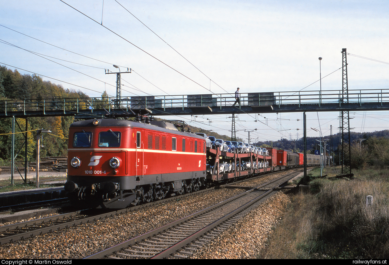 ÖBB 1010 001 in Großhaarbach mit dem 47314 Westbahn | Wien Westbahnhof - St. Pölten (alt) Railwayfans