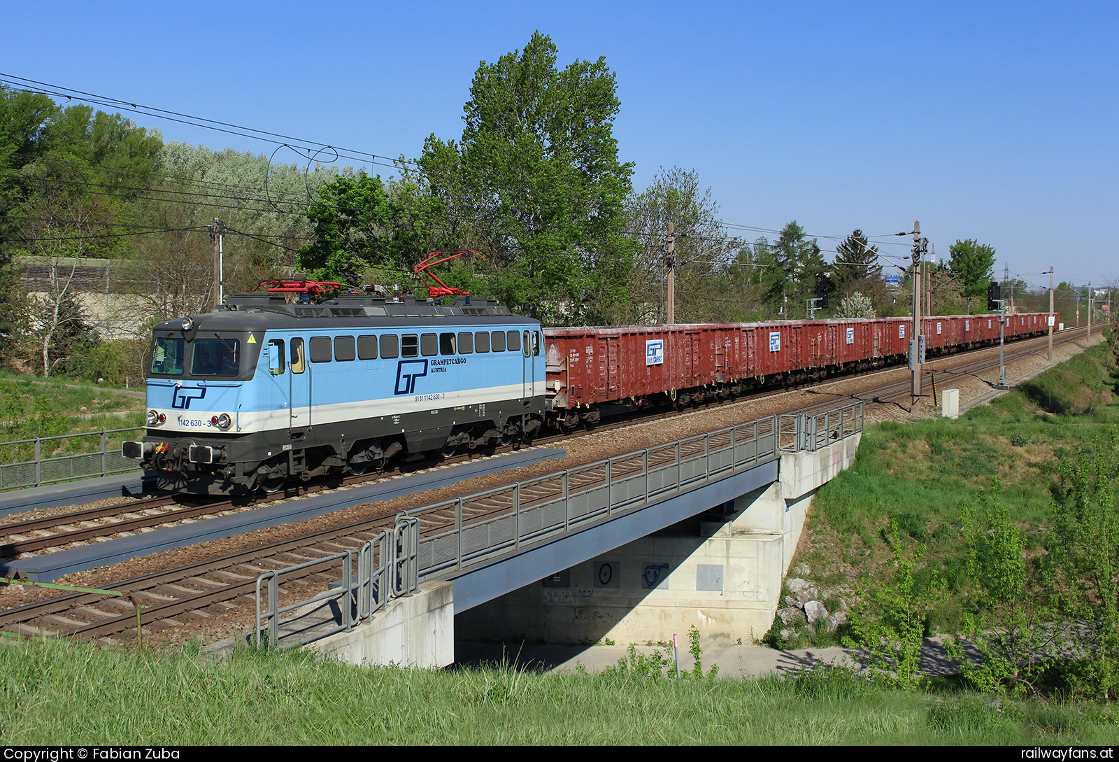 GCA 1142 630 in Bisamberg Nordwestbahn | Wien Floridsdorf  - Znojmo  Railwayfans