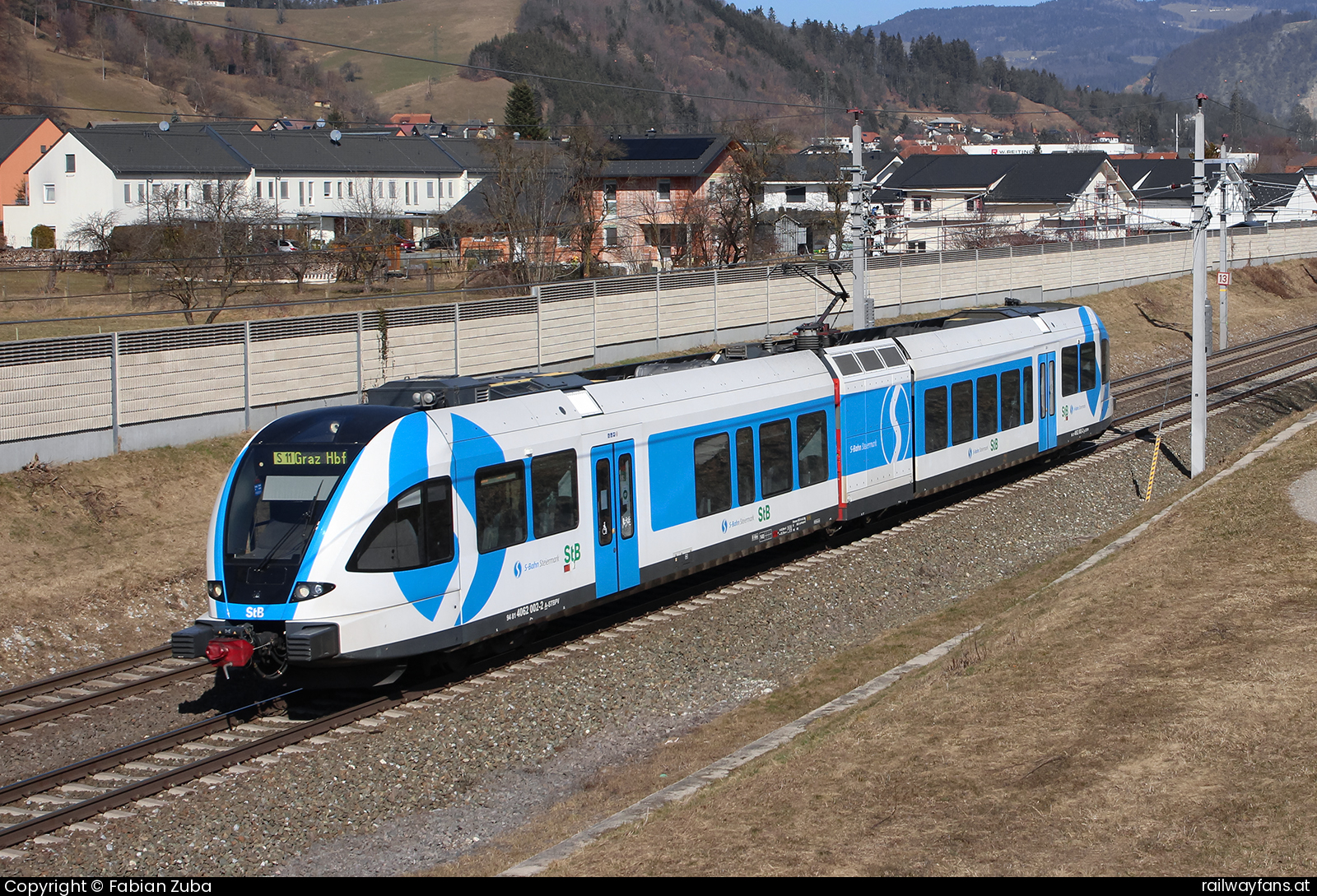 StB 4062 002 in Stübing Südbahn | Wien Hbf -  Spielfeld Straß Railwayfans