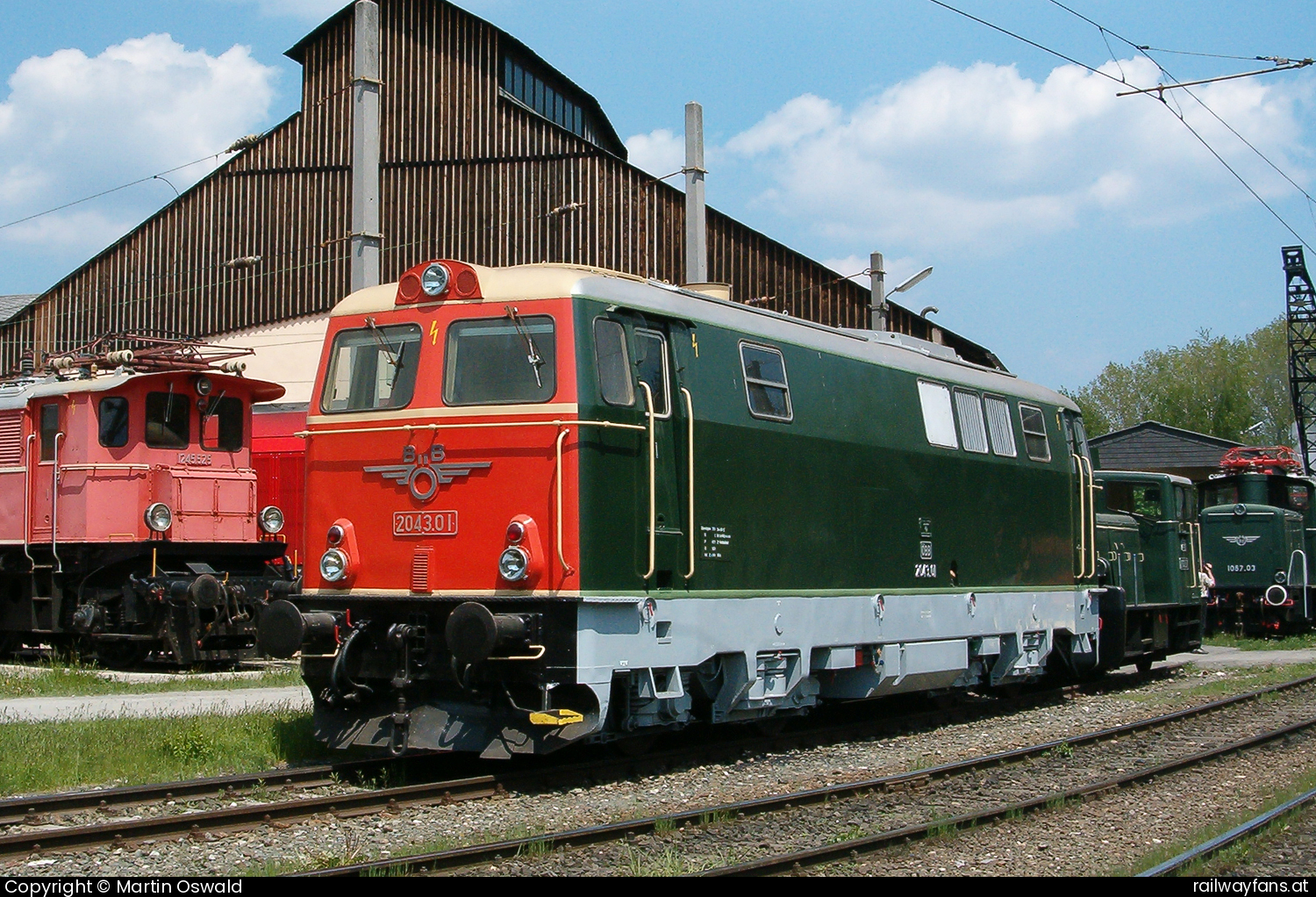 EM Knittelfeld 2043 01 in Knittelfeld Rudolfsbahn Bruck a.d. Mur - Tarvisio Boscoverde Railwayfans