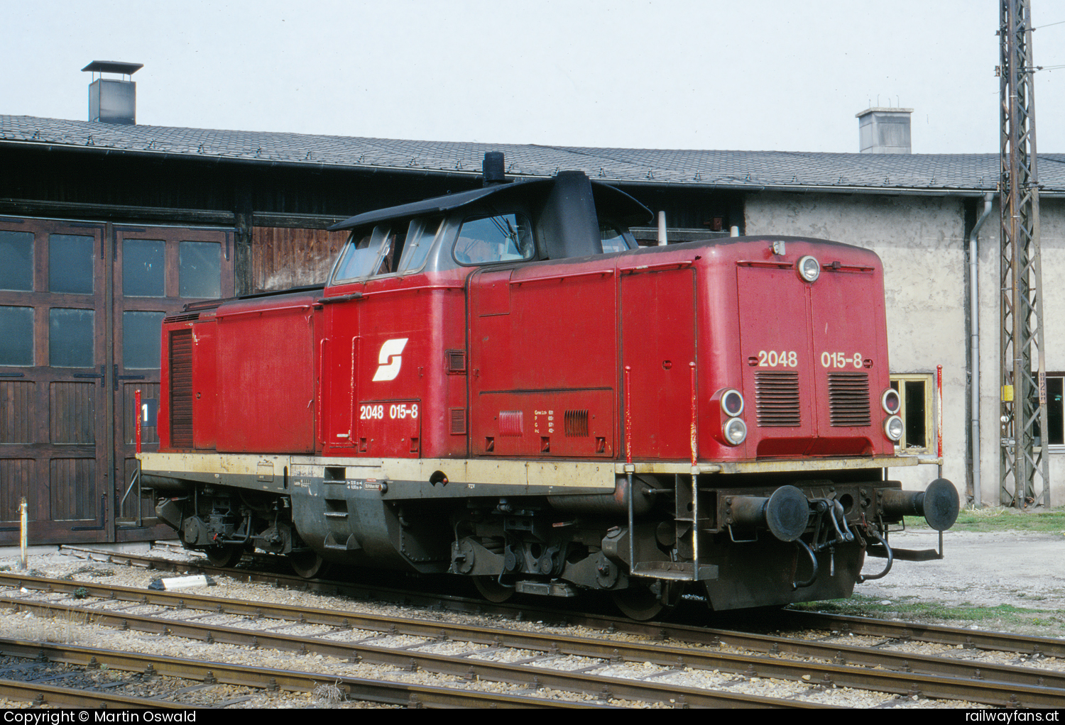 ÖBB 2048 015 in Amstetten - Zf. Amstetten  Westbahn Railwayfans