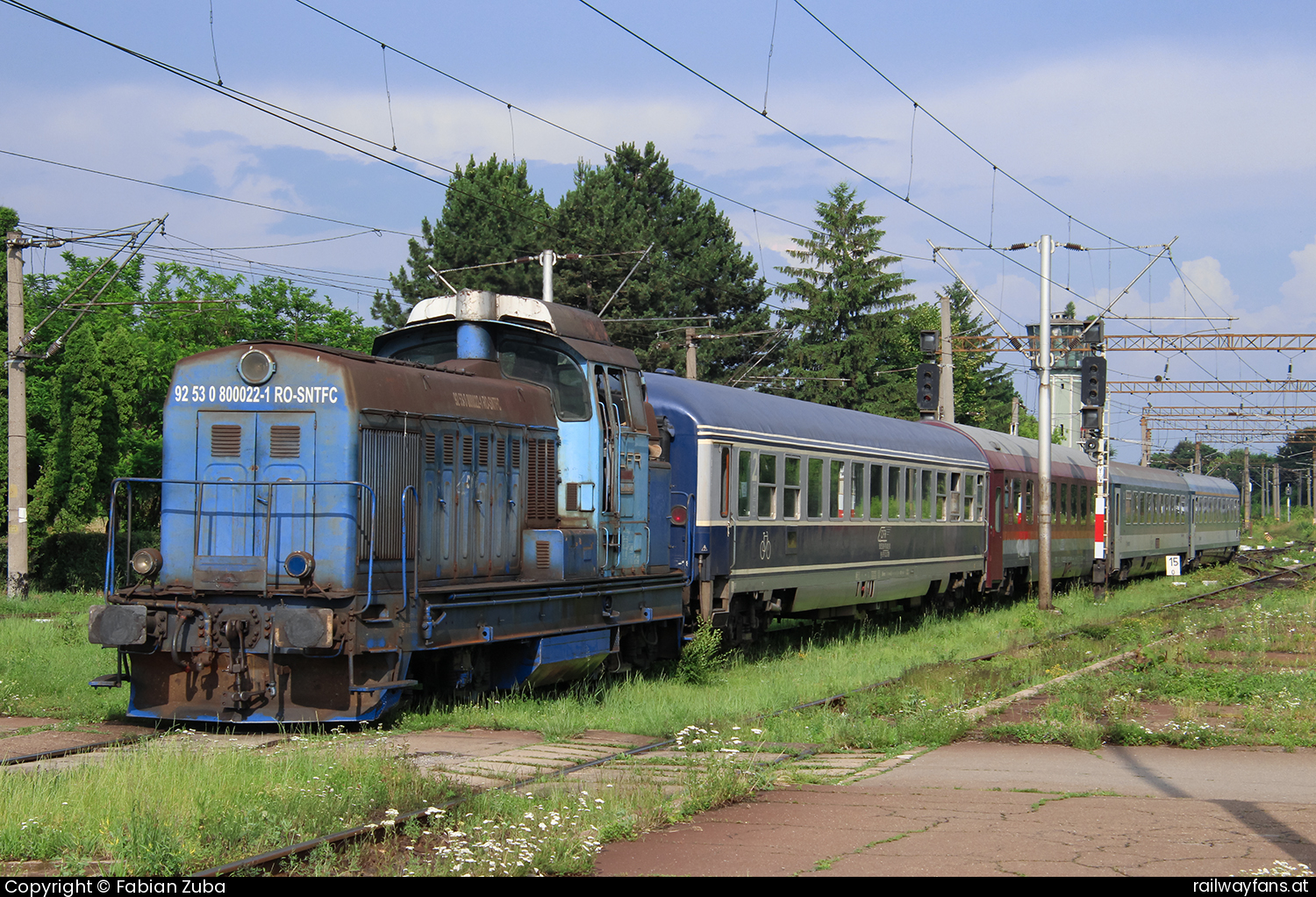 CFR 800 022 in Brasov Bucuresti - Brasov Railwayfans