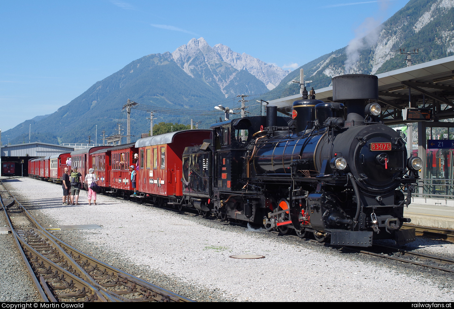 Club 760 83-076 in Jenbach Zillertalbahn Railwayfans