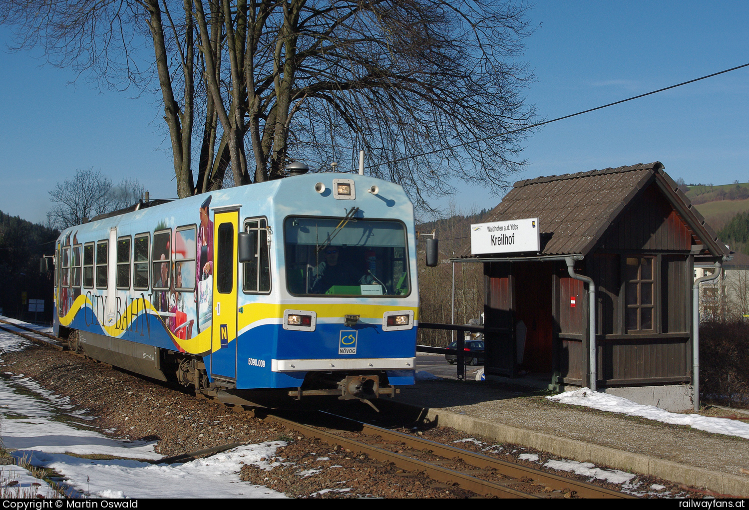 NÖVOG 5090 009 in Kreilhof Ybbstalbahn Railwayfans