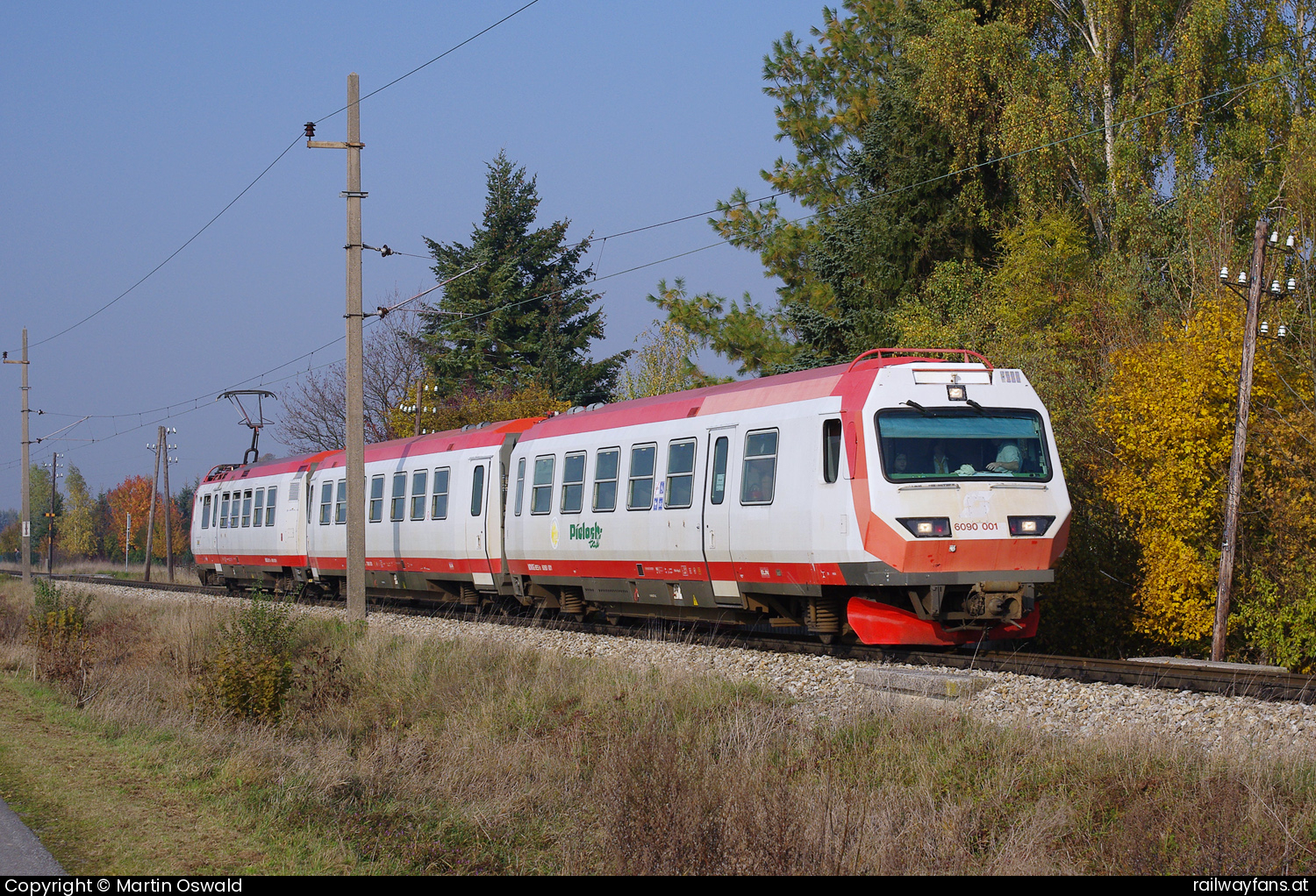 NÖVOG 6090 001 in Klangen mit dem 6813 Maraizellerbahn | St.Pölten - Mariazell Railwayfans