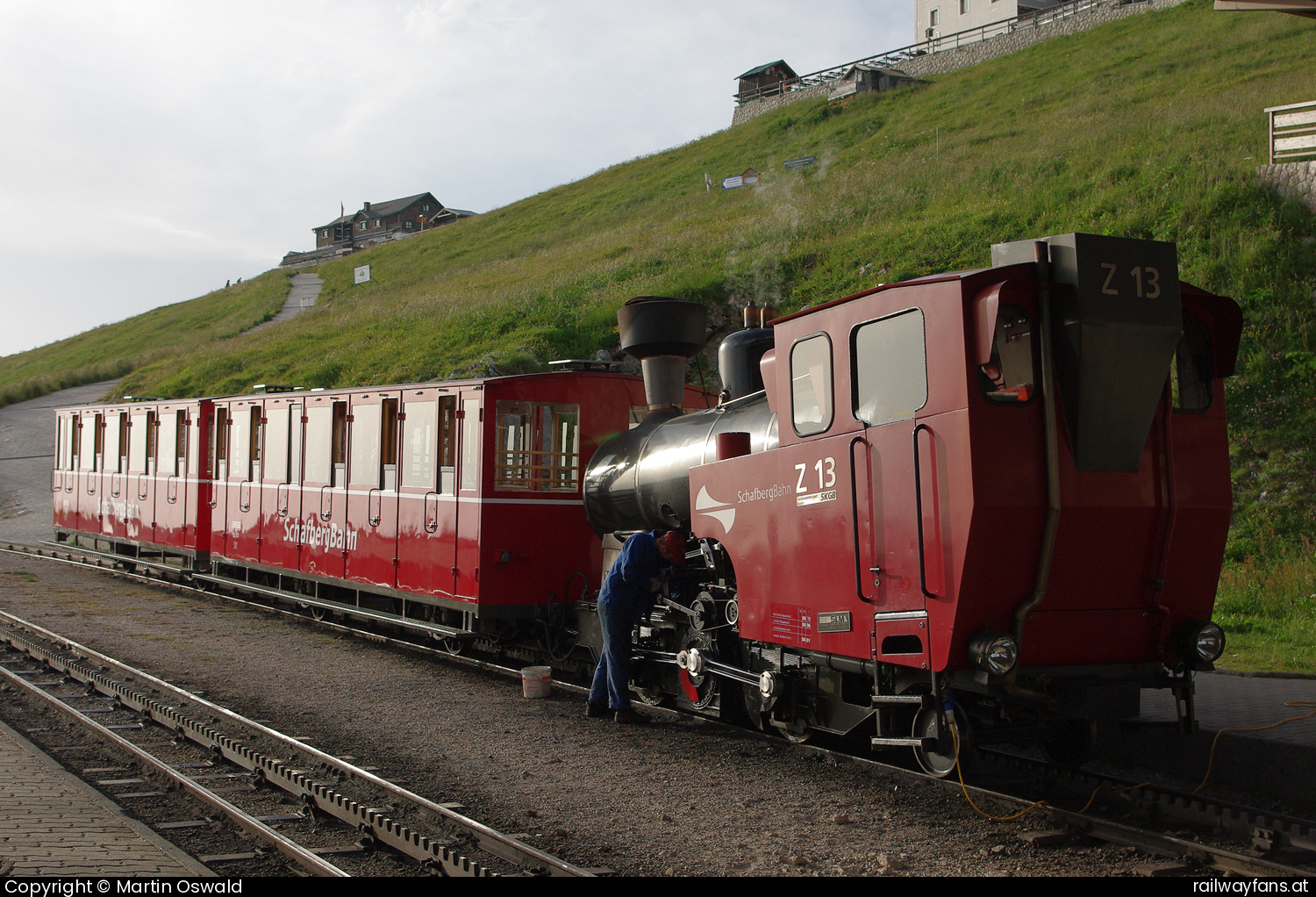 SKGB Z13 in Schafbergspitze Schafbergbahn Railwayfans