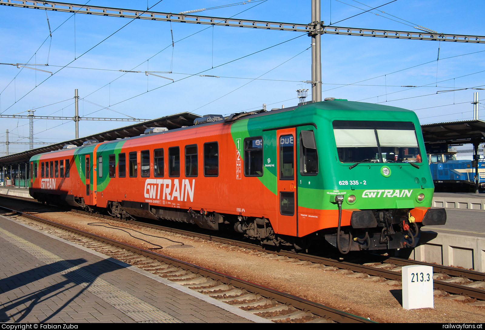 GW Train Regio 628 335 in Ceske Budejovice  Railwayfans