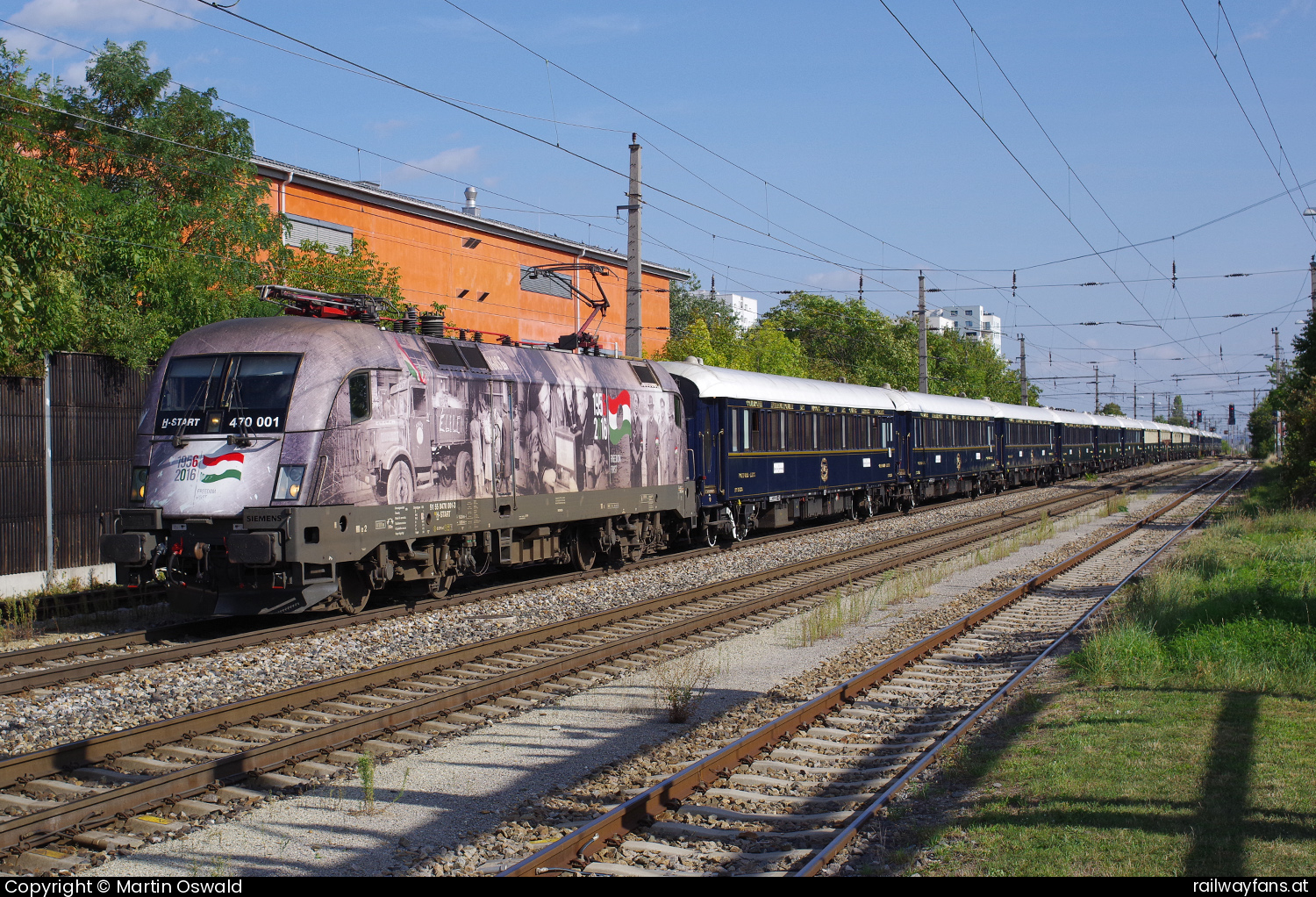 MÁV-START 470 001 in Großhaarbach  Railwayfans