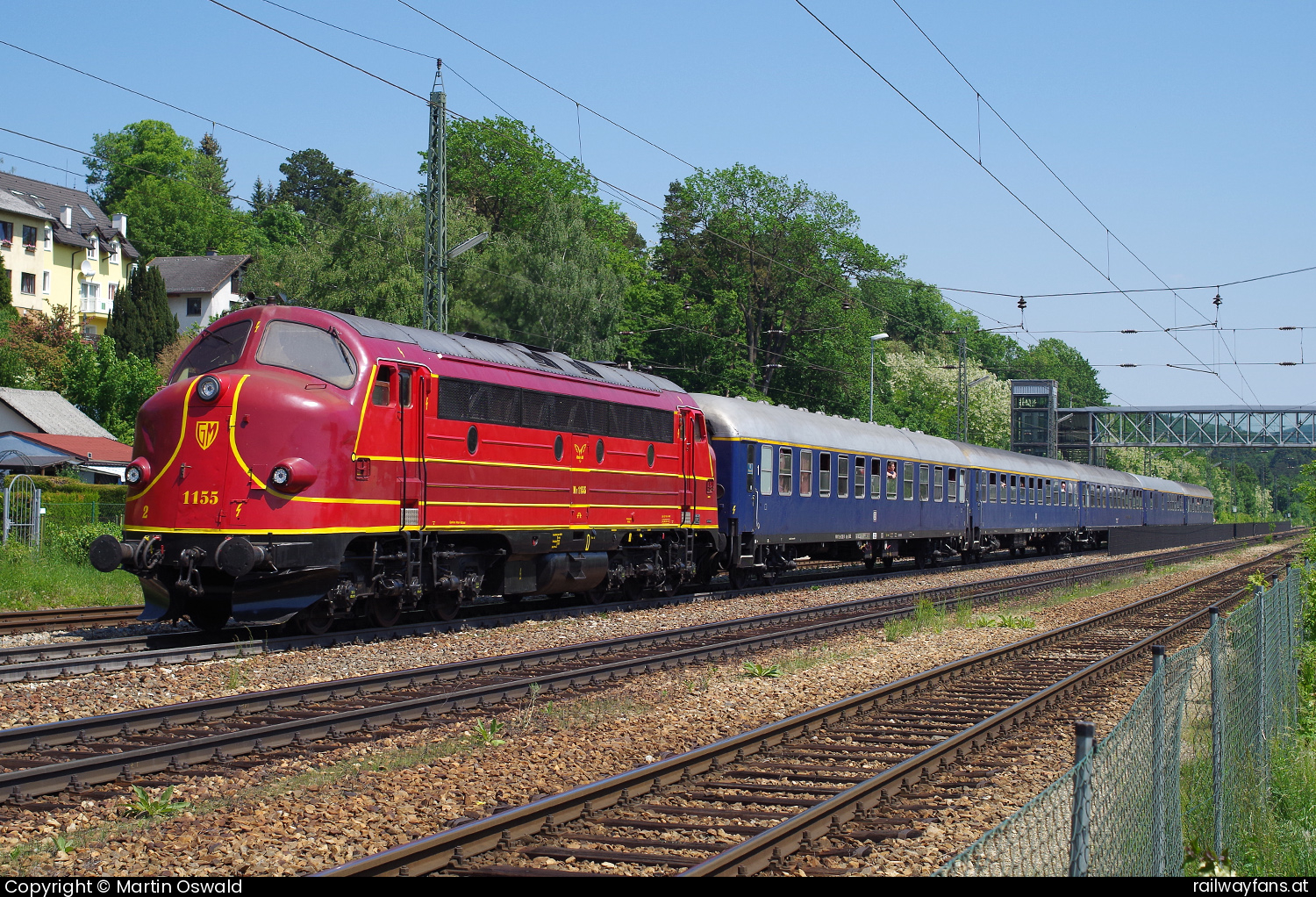 Altmark Rail MY1155 in Tullnerbach-Pressbaum mit dem 19796 Westbahn | Wien Westbahnhof - St. Pölten (alt) Railwayfans