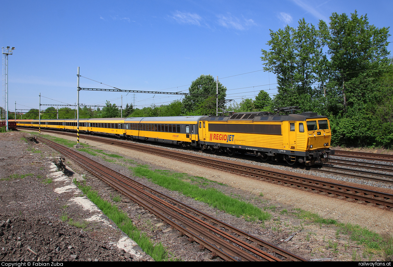 Regiojet 162 119 in Prackenbach  Railwayfans