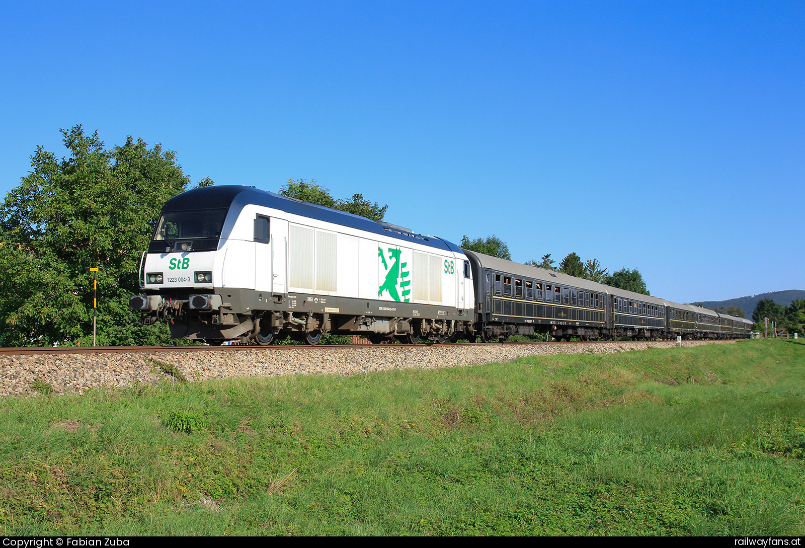 StB 1223 004 in Prackenbach  Railwayfans