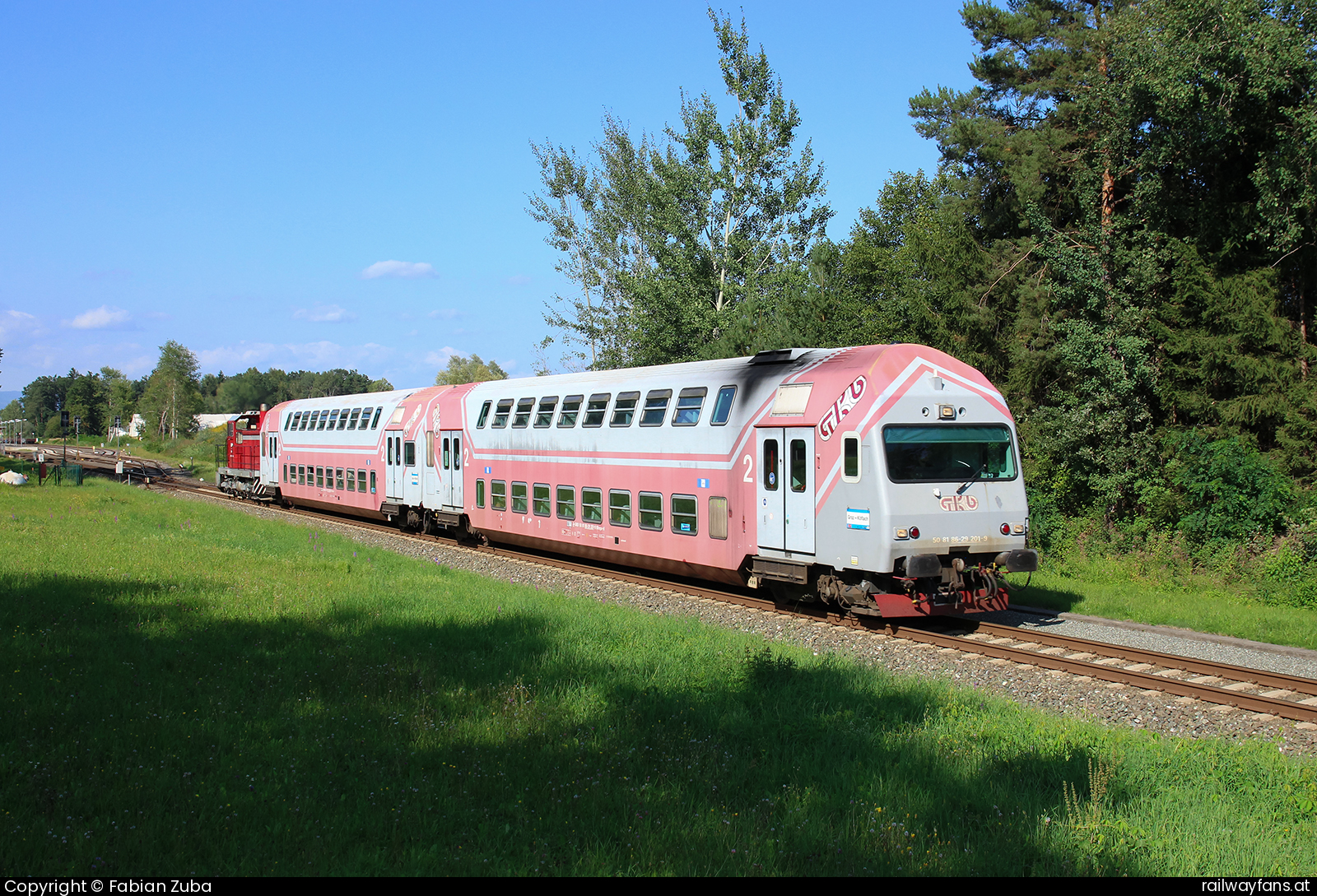 GKB 8629 201 in Großhaarbach  Railwayfans