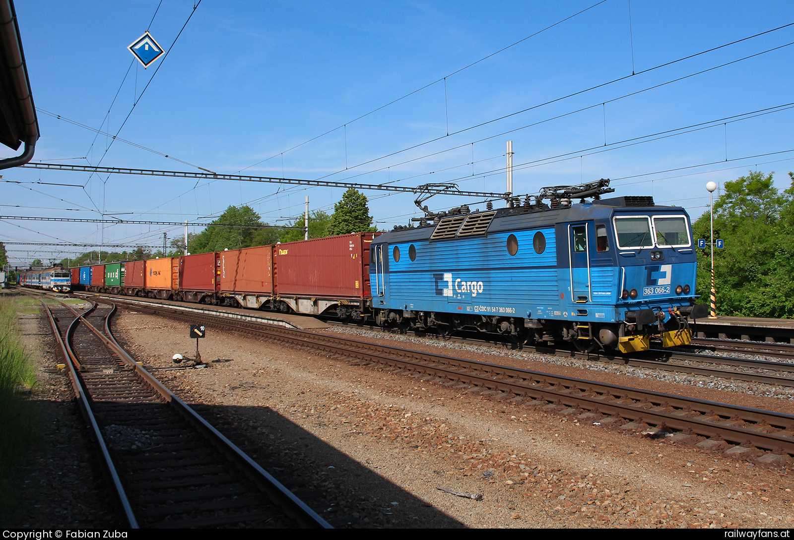 CD Cargo 363 066 in Lipnik nad Becvou  Railwayfans