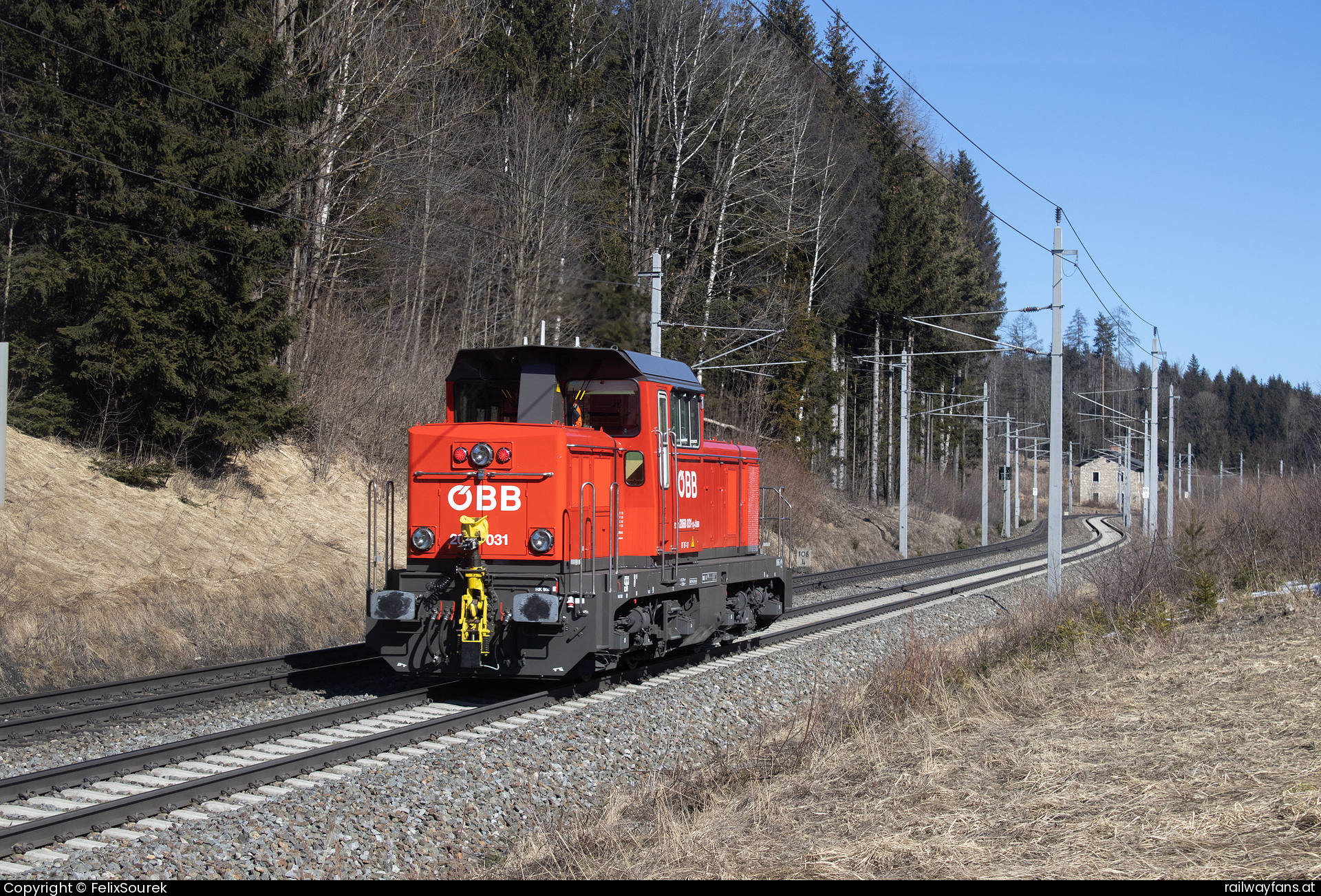 ÖBB 2068 031 in Prackenbach Südbahn | Wien Hbf -  Spielfeld Straß Railwayfans