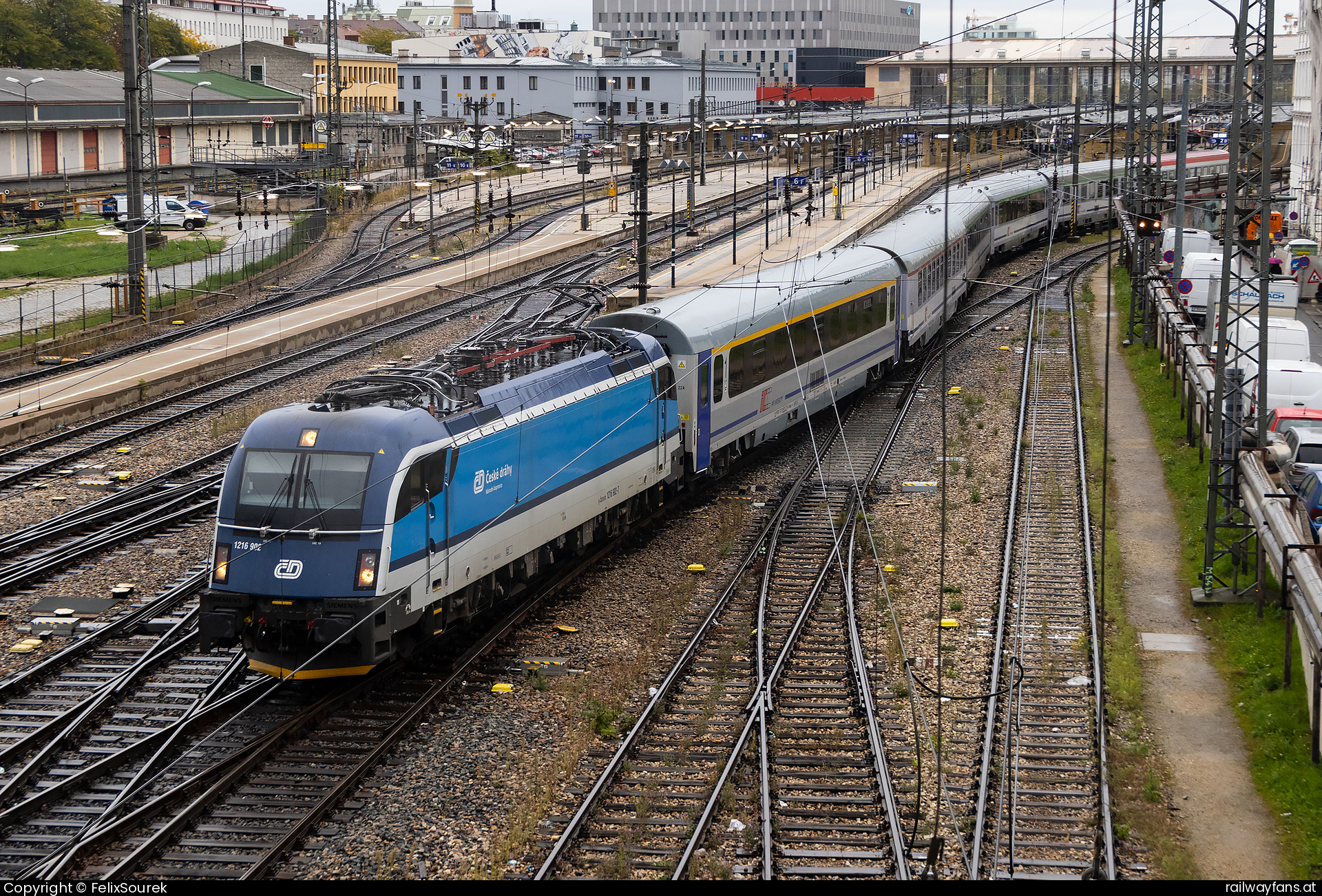 České dráhy 1216 902 in Großhaarbach  Railwayfans