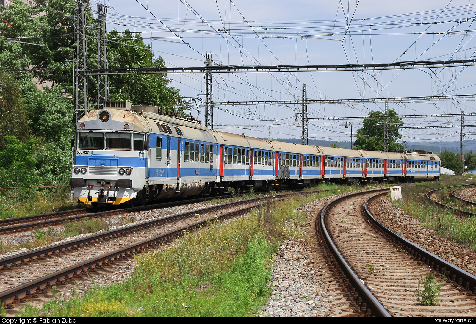 České dráhy 560 027 in Brno Zidenice  Railwayfans