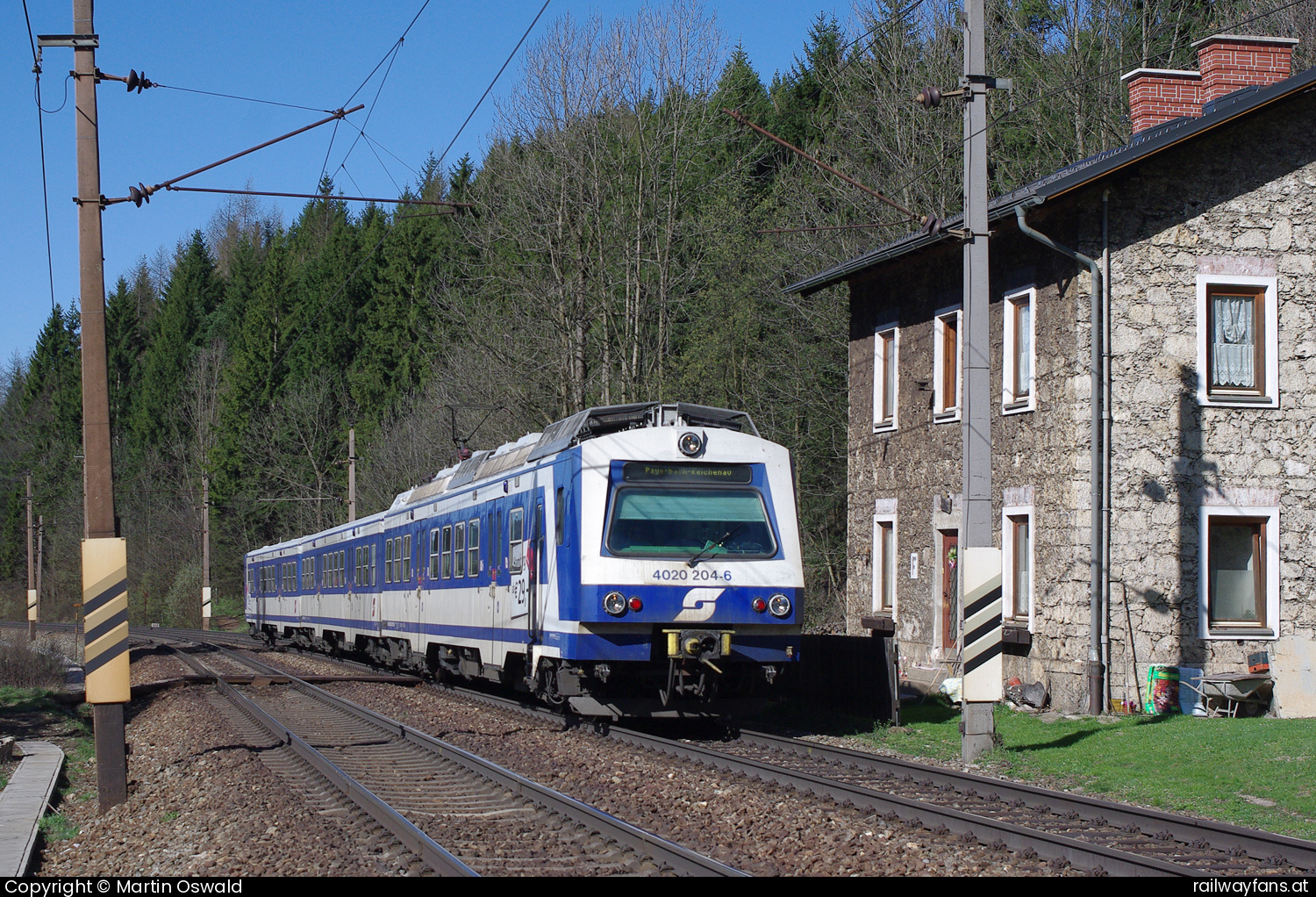 ÖBB 4020 204 in Steinhaus am Semmering Südbahn | Wien Hbf -  Spielfeld Straß Railwayfans