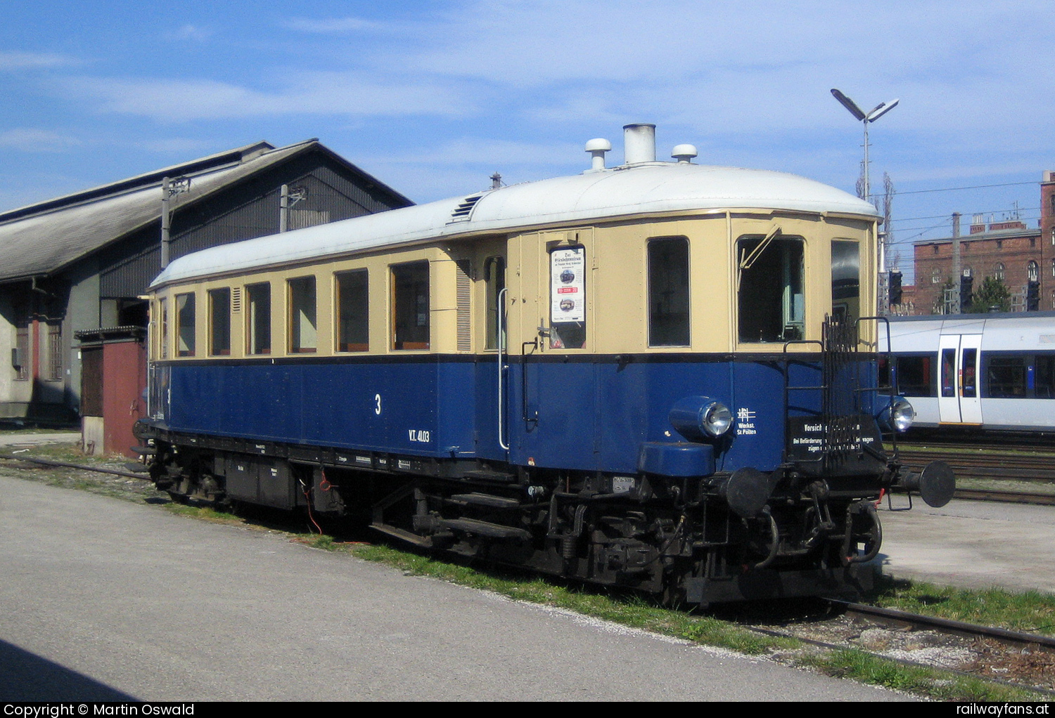 VEF (ÖBB) 5041 03 in Wien Ost  Railwayfans