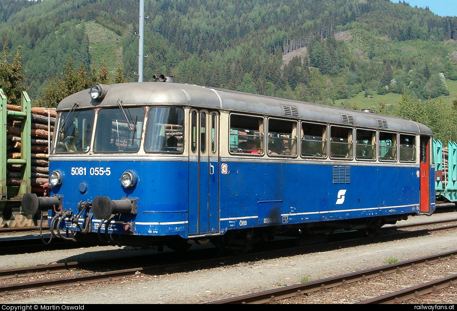 ÖBB 5081 055 in Pöls  Railwayfans