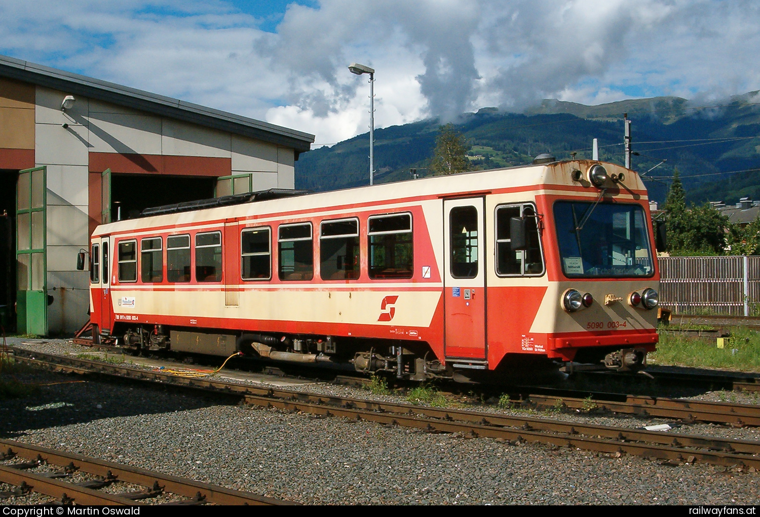 ÖBB 5090 003 in Tischlerhäusl  Railwayfans
