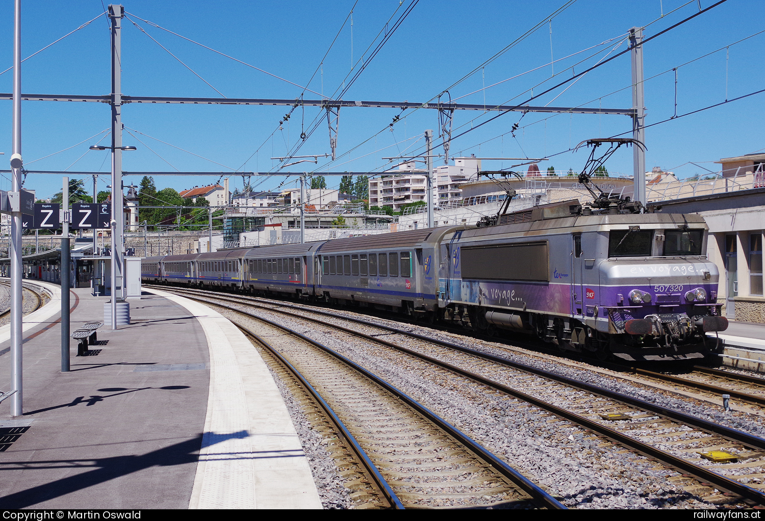 SNCF 507 320 in Dijon Ville  Railwayfans