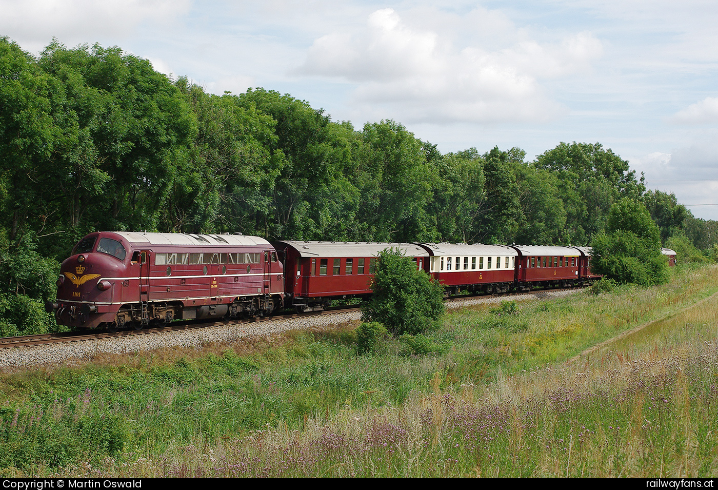 DSB My 1101 in Lejre  Railwayfans