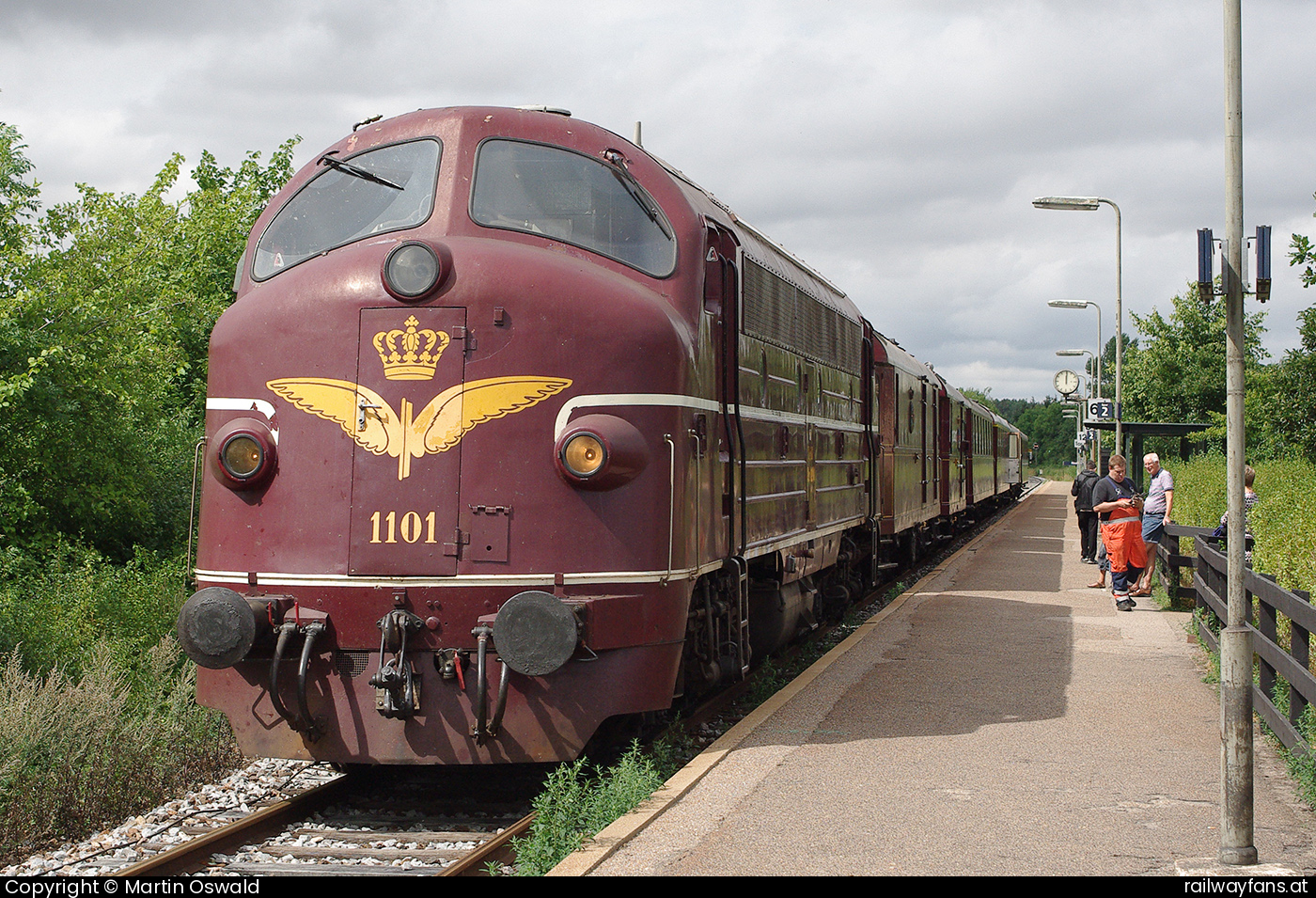 DSB My 1101 in Hvalsø  Railwayfans