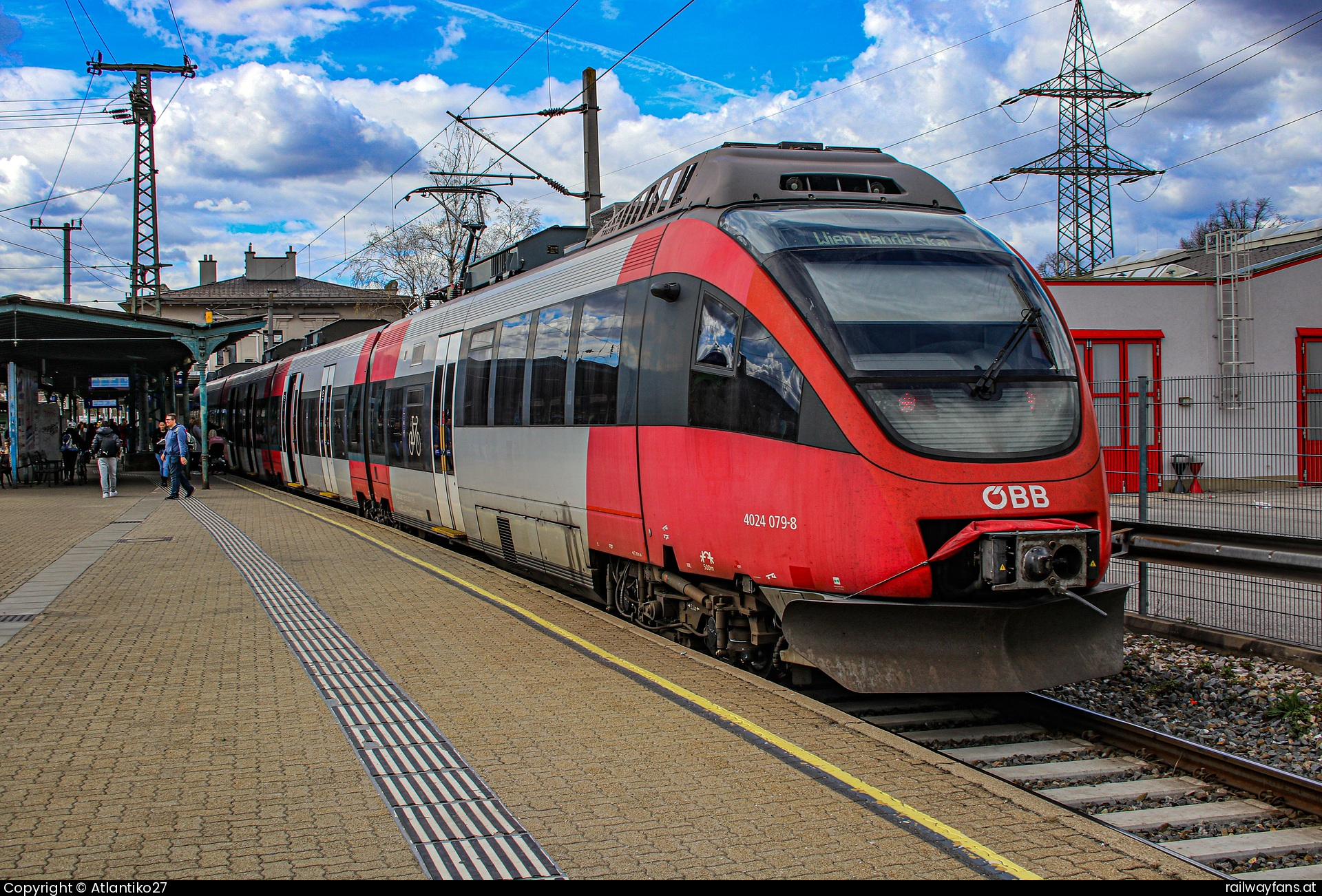 ÖBB 4024 079 in Wien Hütteldorf Westbahn | Wien Westbahnhof - St. Pölten (alt) Railwayfans