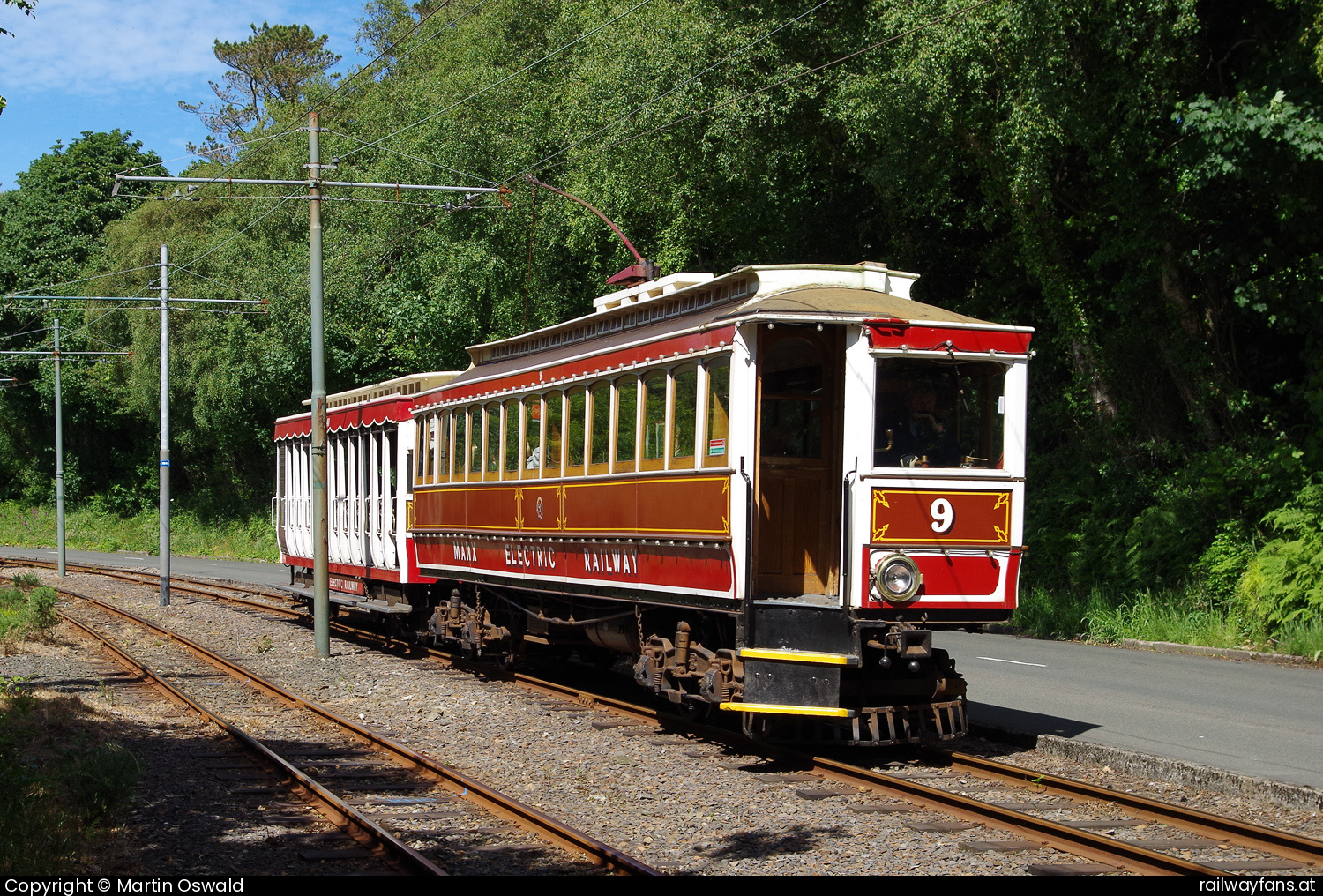 Manx Electric Railway 9 in Groudle - + Bwg 40   Railwayfans