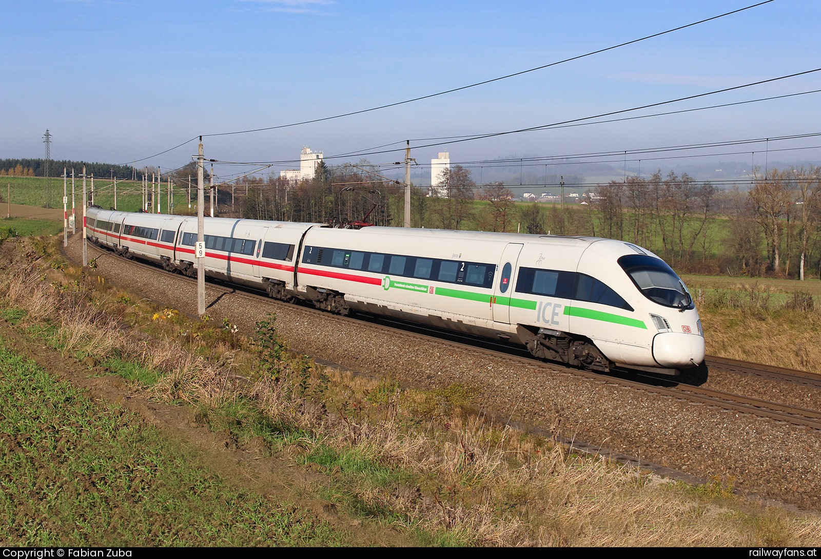 DB Fernverkehr AG 411 030 in Haiding  Railwayfans