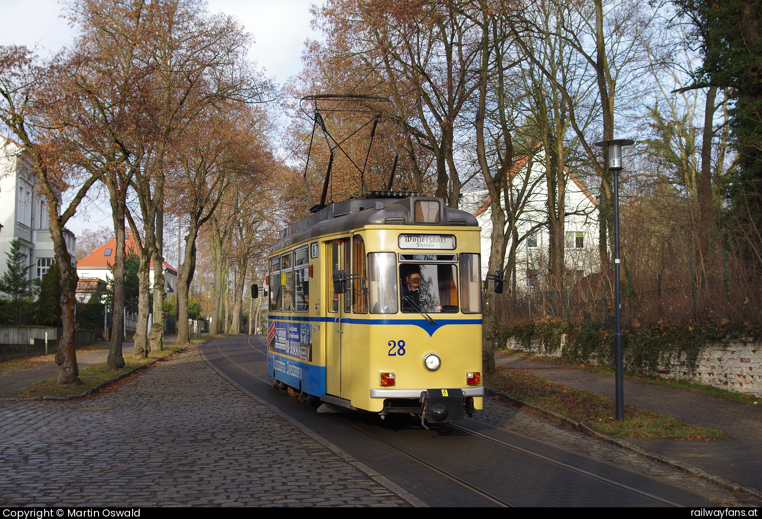 Straßenbahn Woltersdorf 28 in Woltersdorf Linie 87 Railwayfans