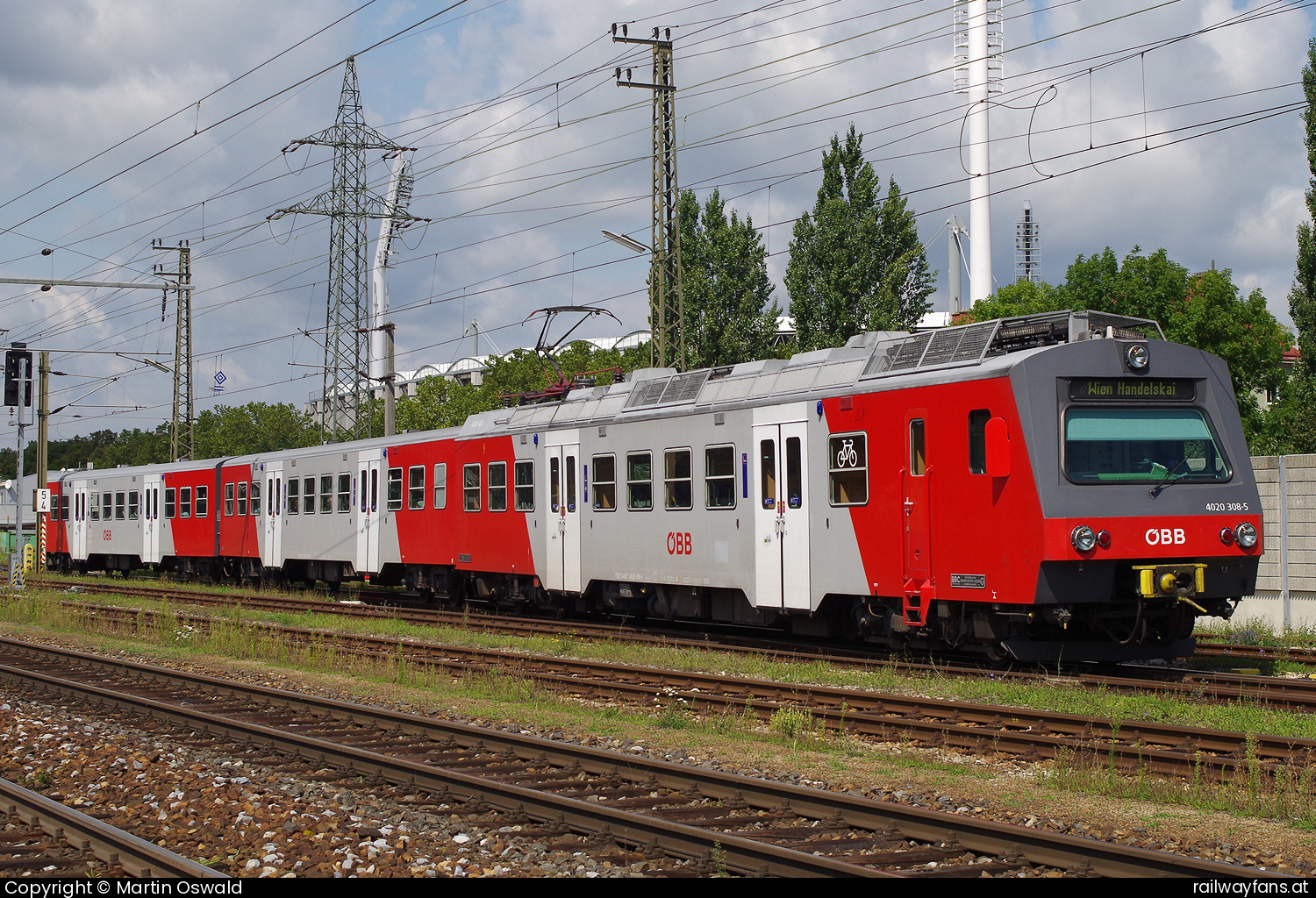 ÖBB 4020 308 in Wien Hütteldorf  Railwayfans