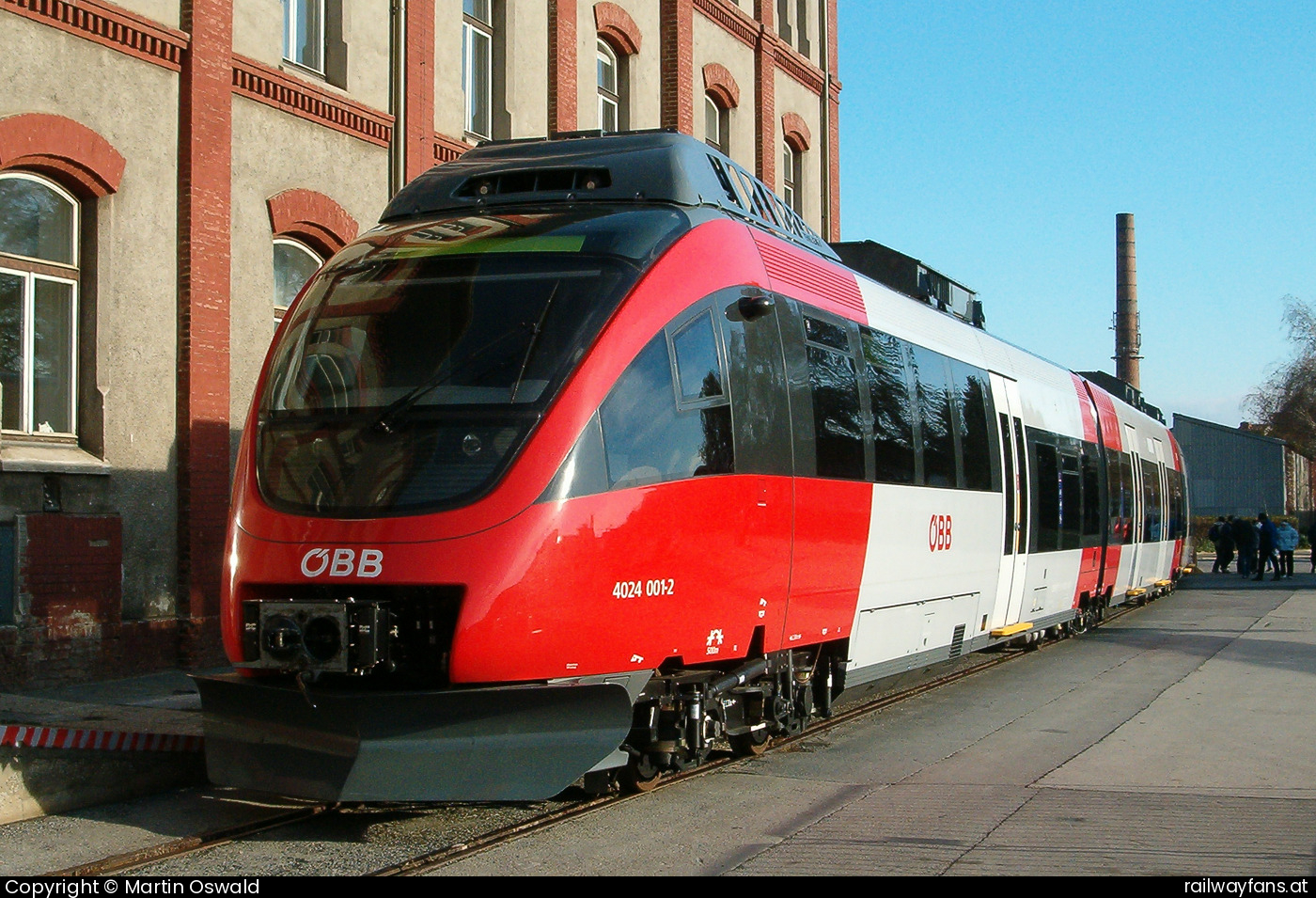 ÖBB 4024 001 in ÖBB Hauptwerkstätte Simmering - Tag der Offenen Tür   Railwayfans