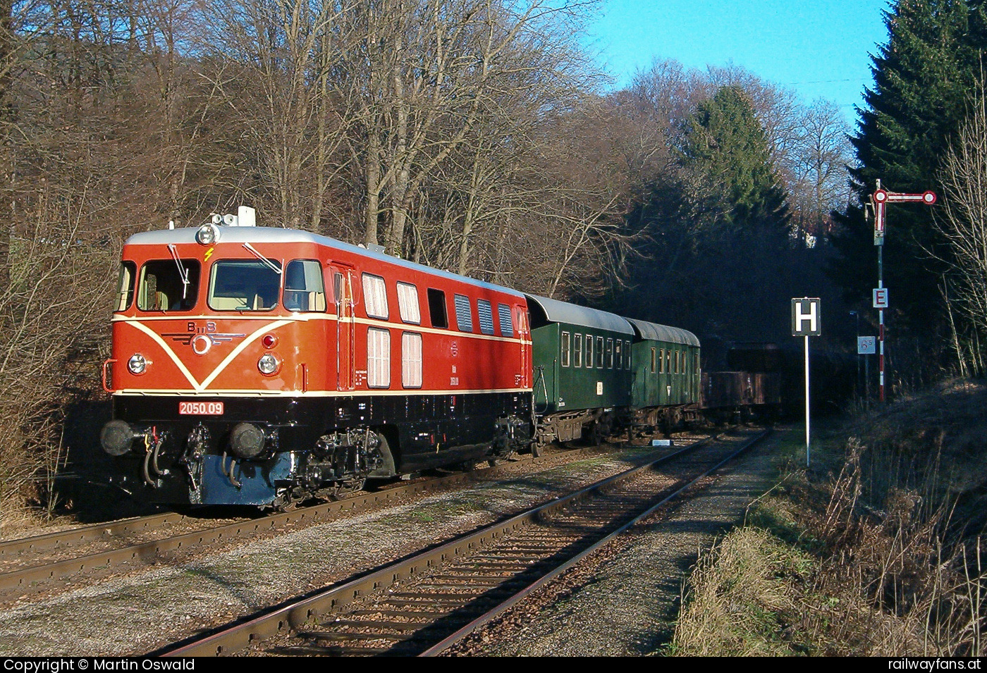 ÖBB GE Erlebnisbahn 2050 009 in Prackenbach  Railwayfans