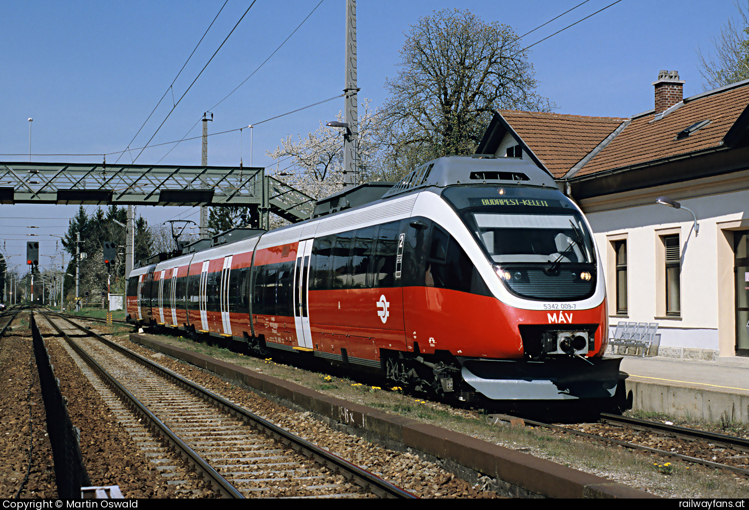 MÁV-START 5342 009 in Kritzendorf - Probefahrt   Railwayfans