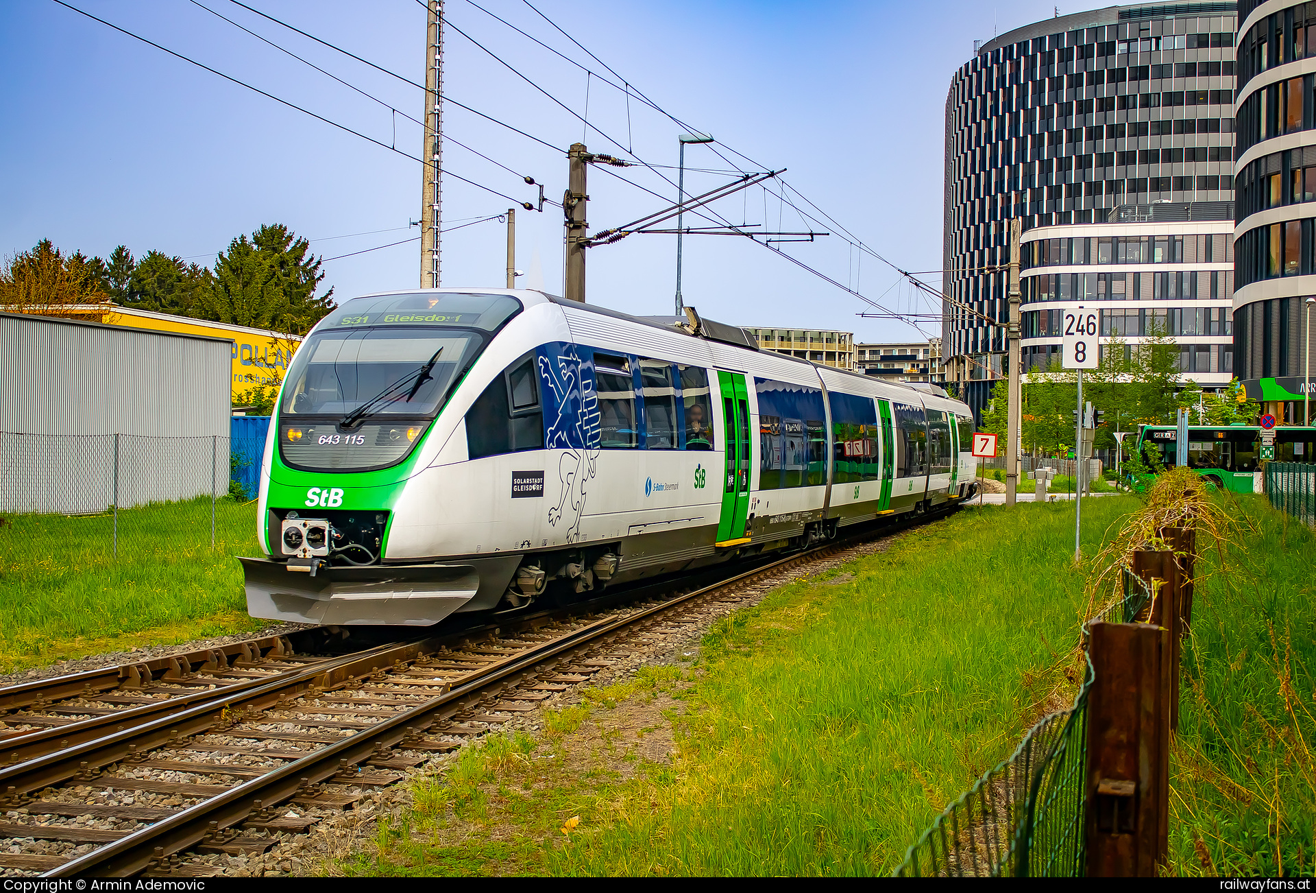 StB 643 115 in Prackenbach mit dem S31 Steirische Ostbahn | Graz Hbf - Szentgotthard Railwayfans