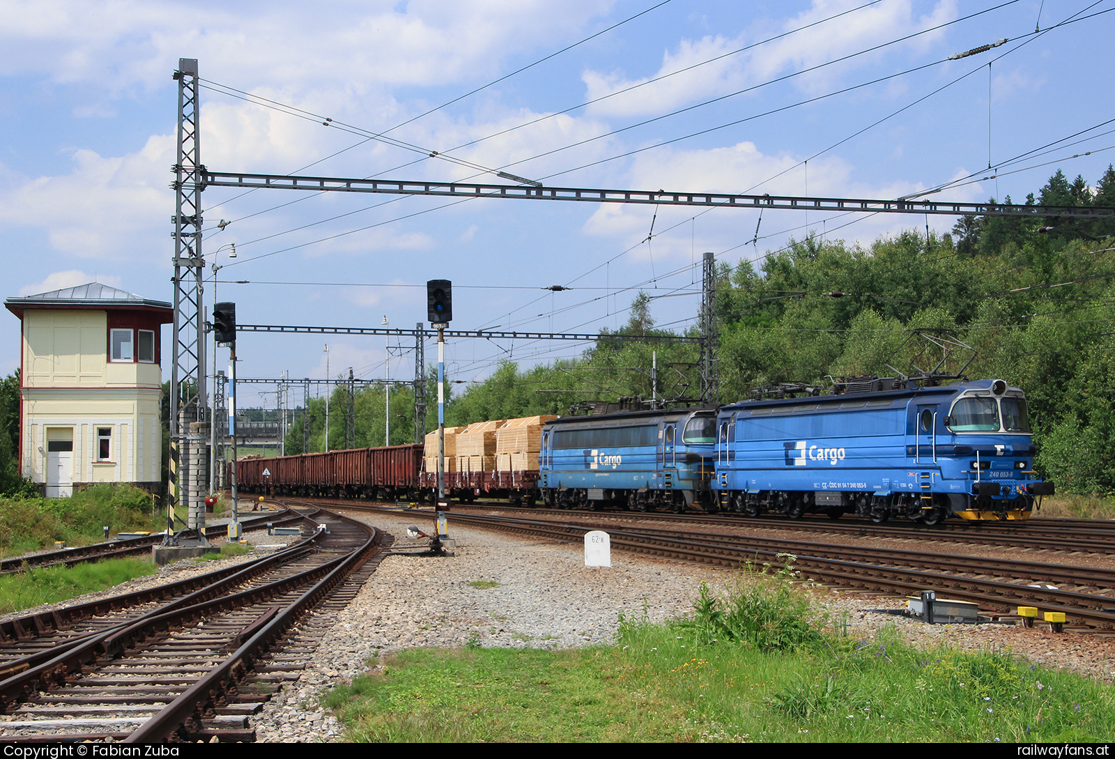 CD Cargo 240 053 in Horní Dvořiště  Railwayfans