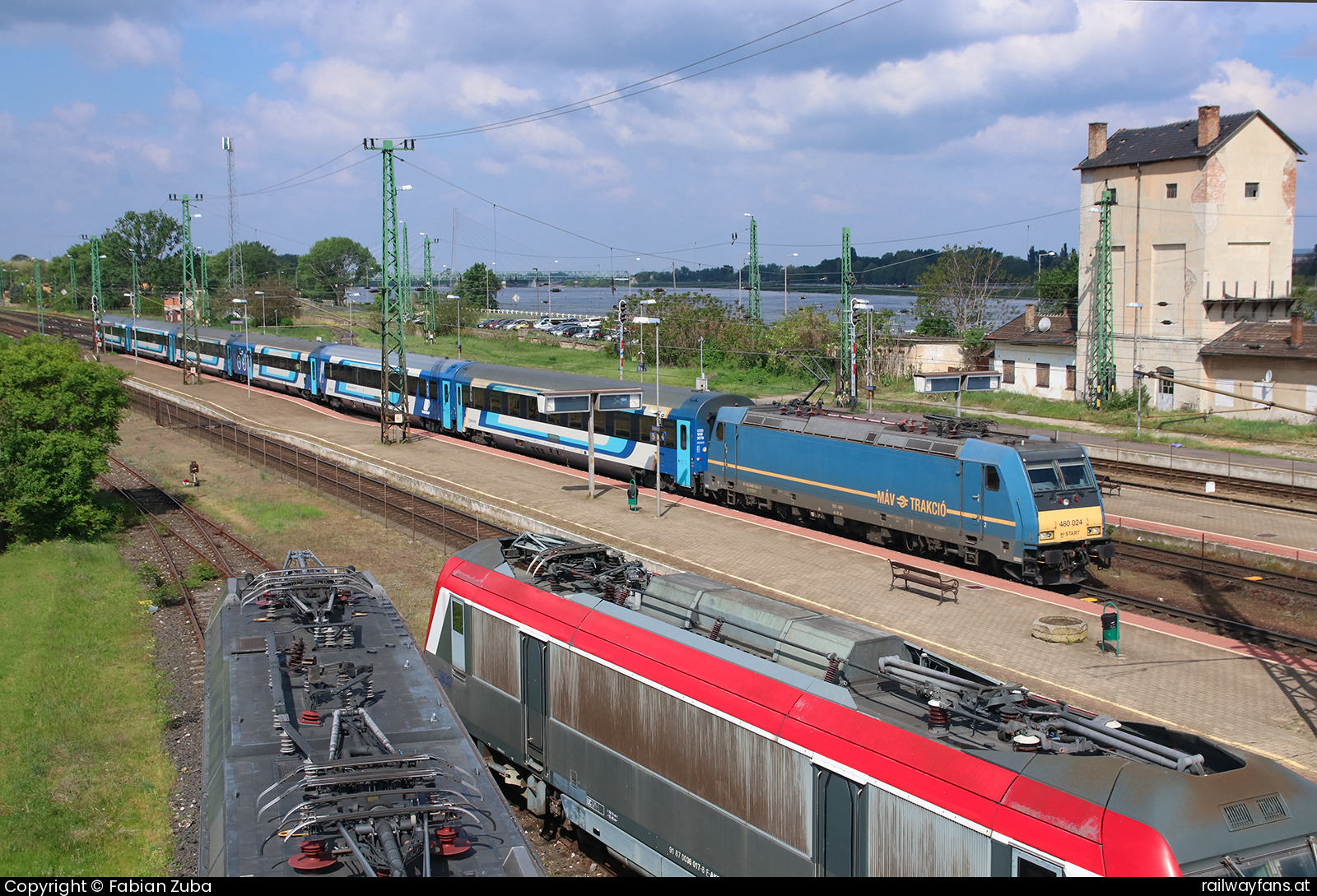 MÁV-START 480 024 in Komarom  Railwayfans