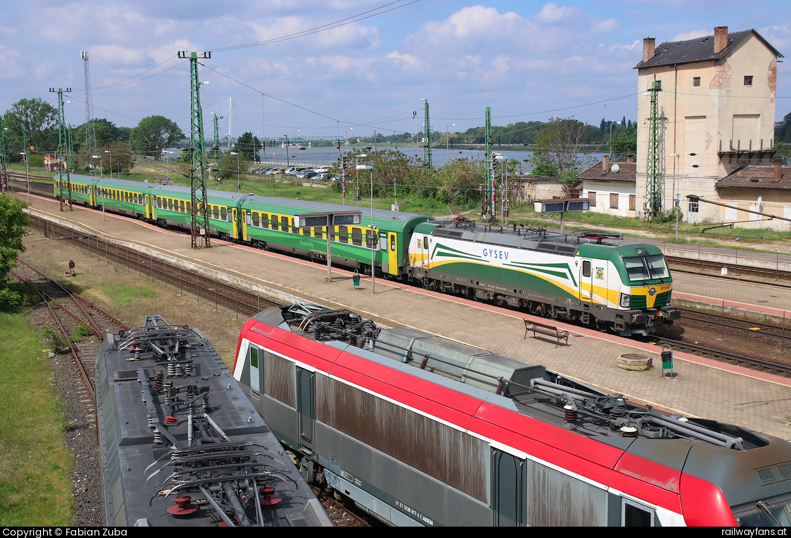 GYSEV 471 003 in Prackenbach  Railwayfans