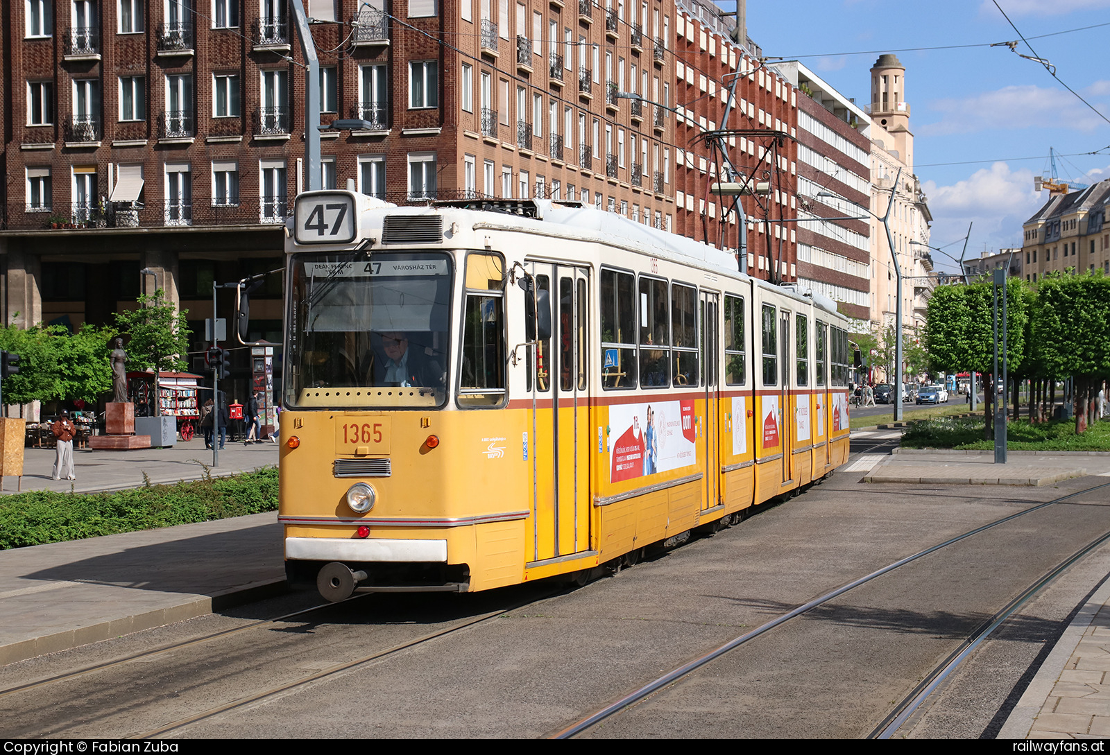 Budapesti Közlekedési Központ 1365 in Budapest Deák Ferenc tér  Railwayfans